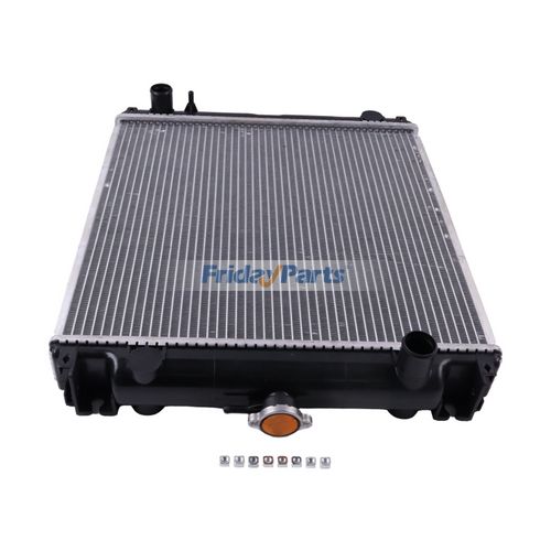 Tym12744 Radiator Radiator Assembly 129242-44500 for Yanmar Engine 3TNV88-QTB 3TNV88-QTB1 ...