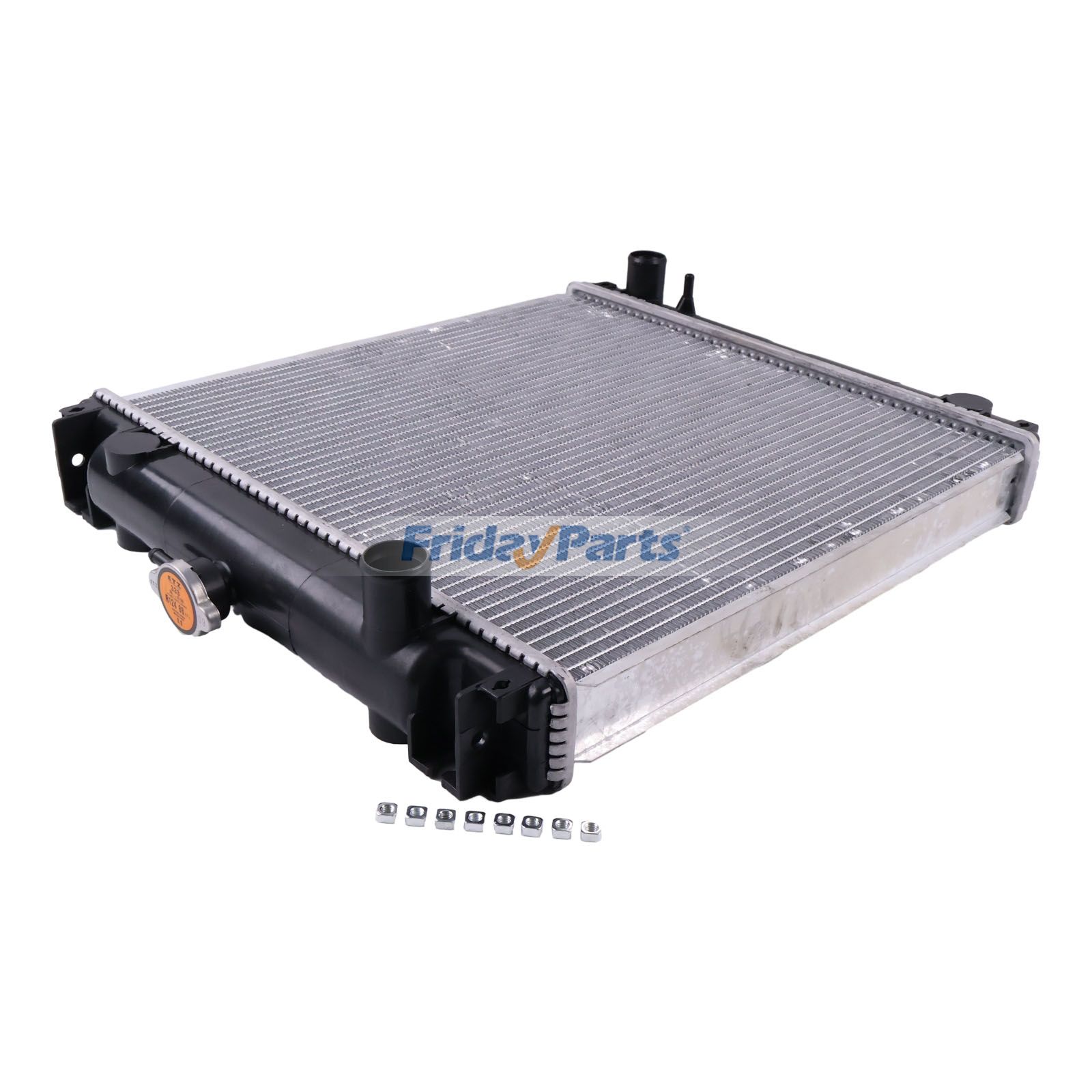 Radiator Assembly 129242-44500 for Yanmar Engine 3TNV88-QTB 3TNV88-QTB1 3TNV88-QTB2