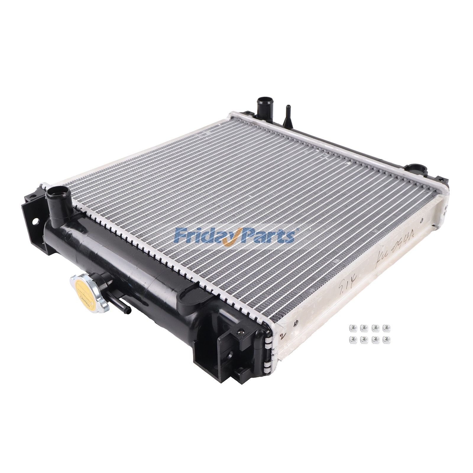 Radiator Assembly K7421-85210 for Kubota Tractor B2301HSD B2601HSD Utility Vehicle RTV-X1100CR RTV-XG850WR RTV-X1120DR