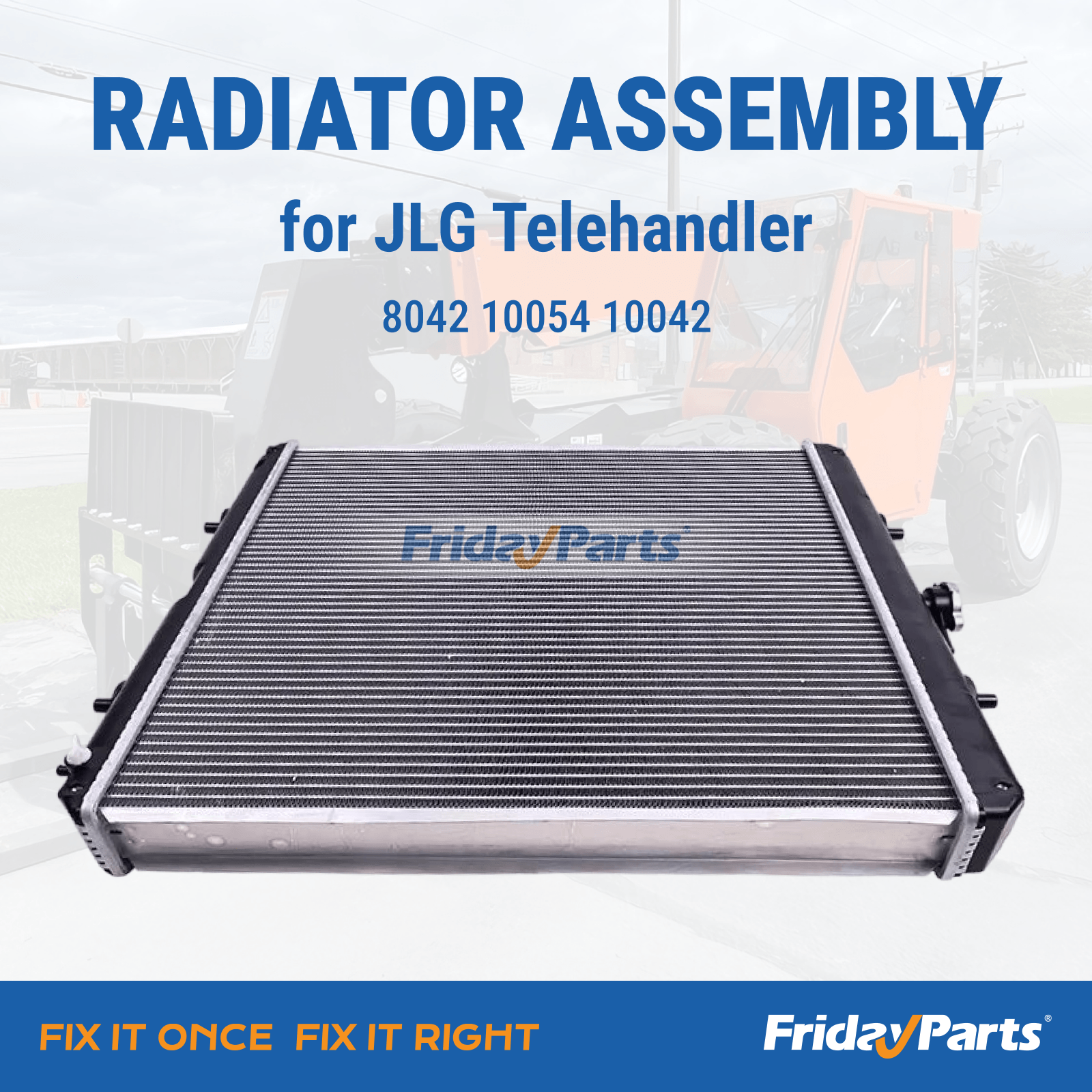 Kühlerbaugruppefür Teleskoplader