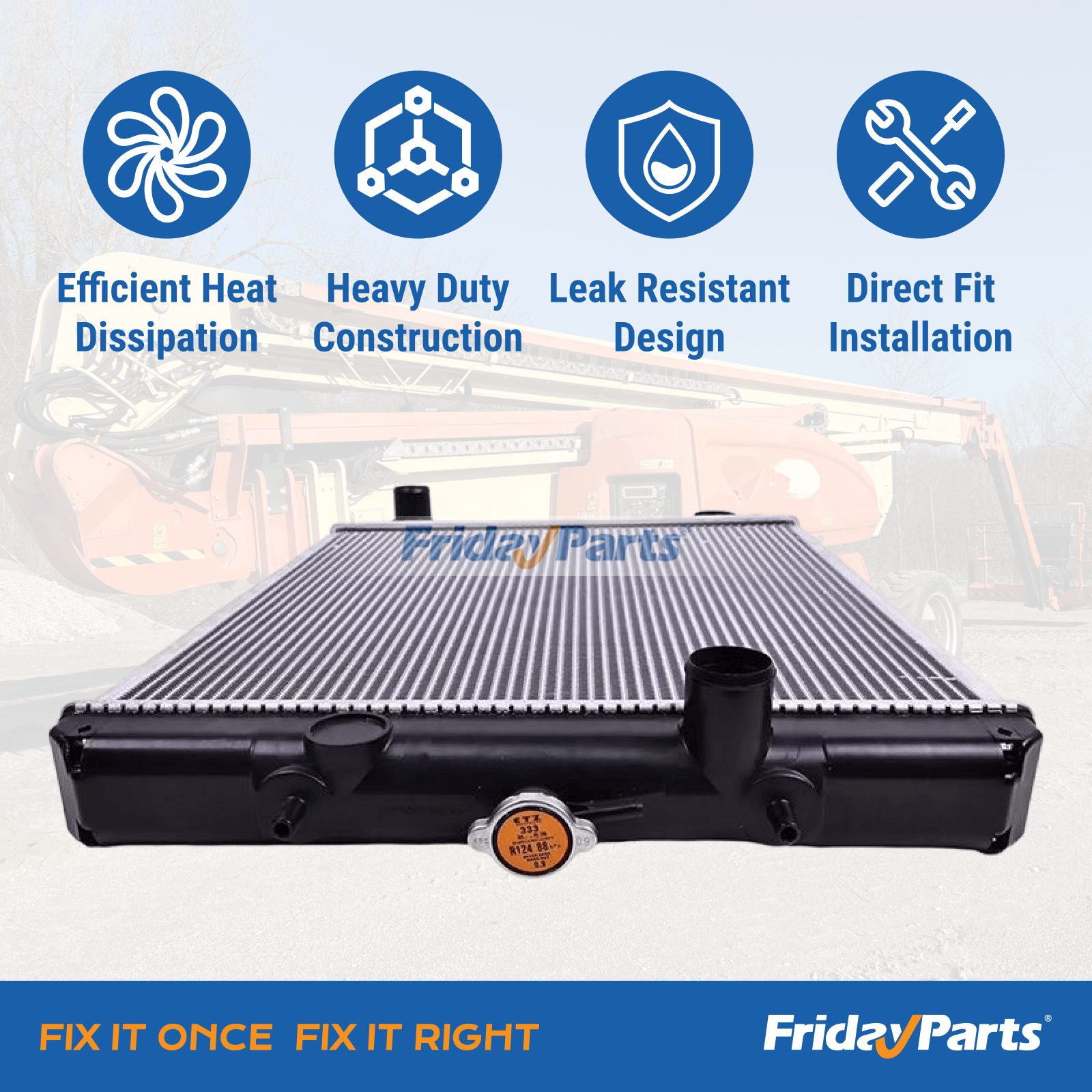 KühlerbaugruppeFür JLG