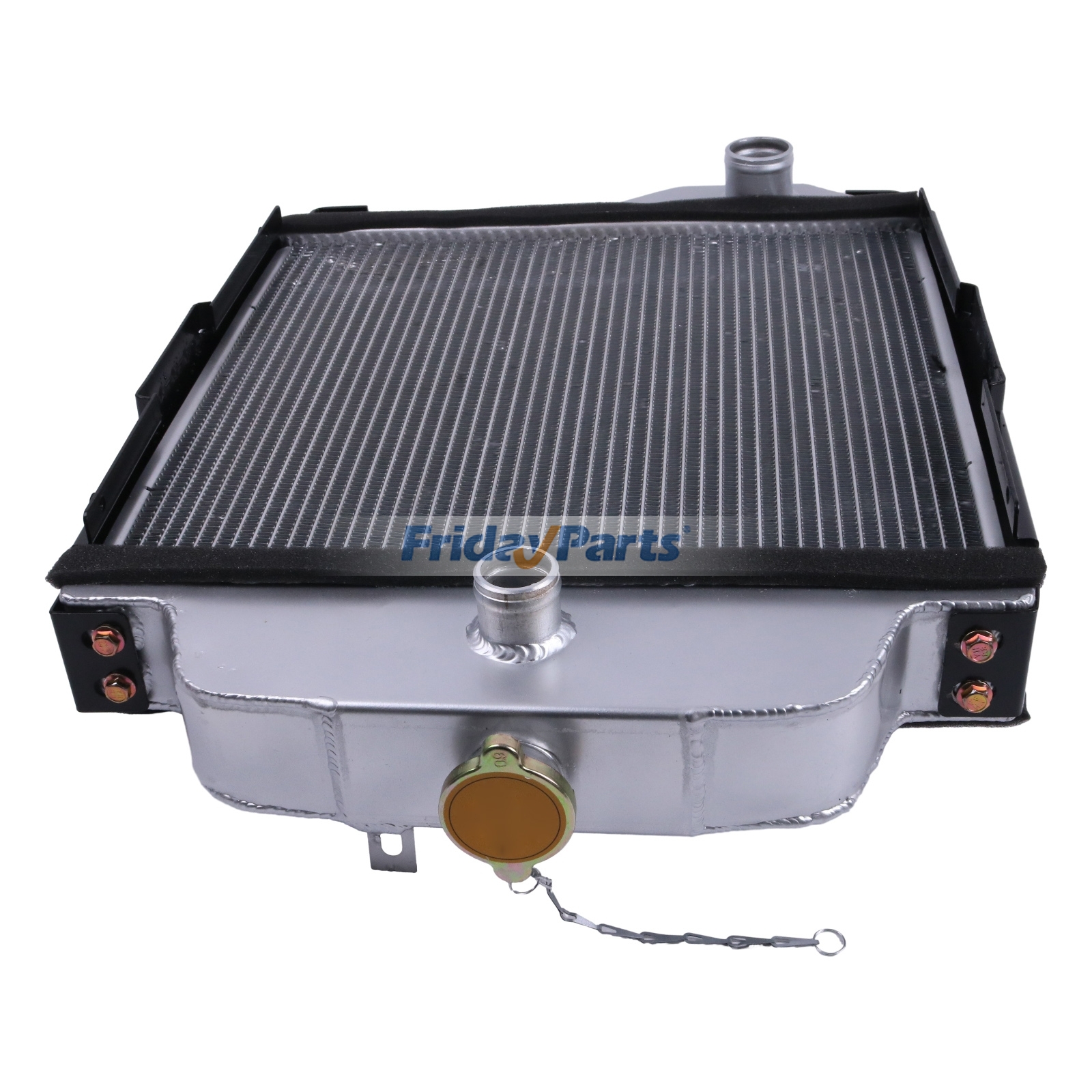 Radiator AT20797 for John Deere Engine 4045 Loader 444H 444J Tractor 300 301 820 920 1020 1030 1035 1120 1630 1635 930VU 1030OU 1630VU 1635EV 2030OU 2035EF