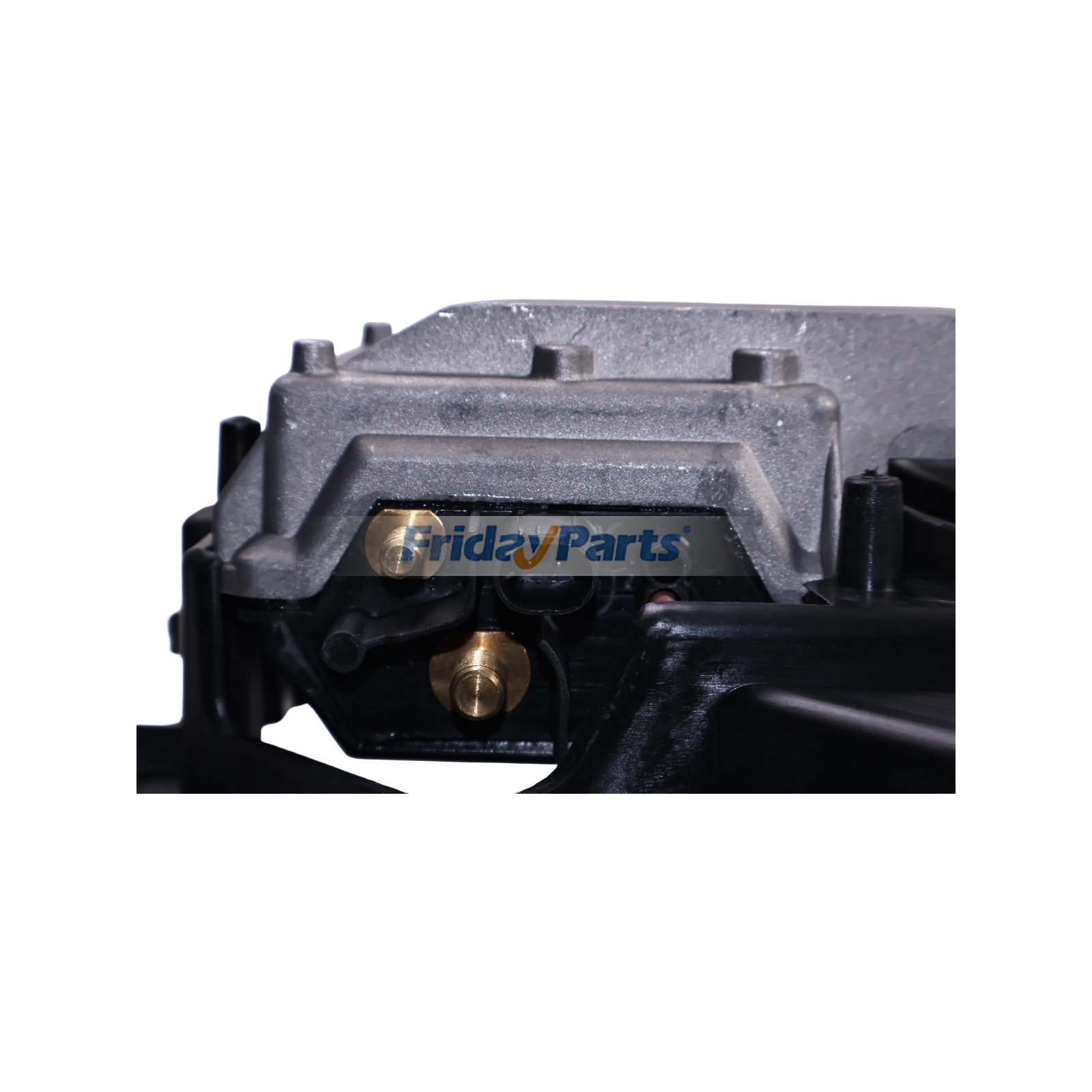 Repuesto Conjunto de ventilador de refrigeración sin escobillas del radiador 1635000293 MB3115118 para Mercedes-Benz ML55 AMG 2000-2003 compatible con Vehículo Para BMW FridayParts