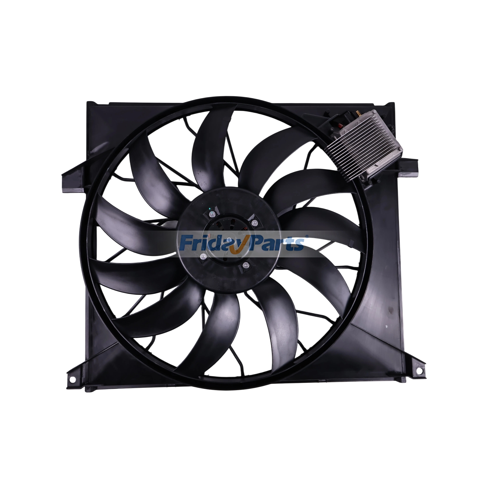 Conjunto de ventilador de refrigeración sin escobillas del radiador 1635000293 MB3115118 para Mercedes-Benz ML55 AMG 2000-2003 para Vehículo