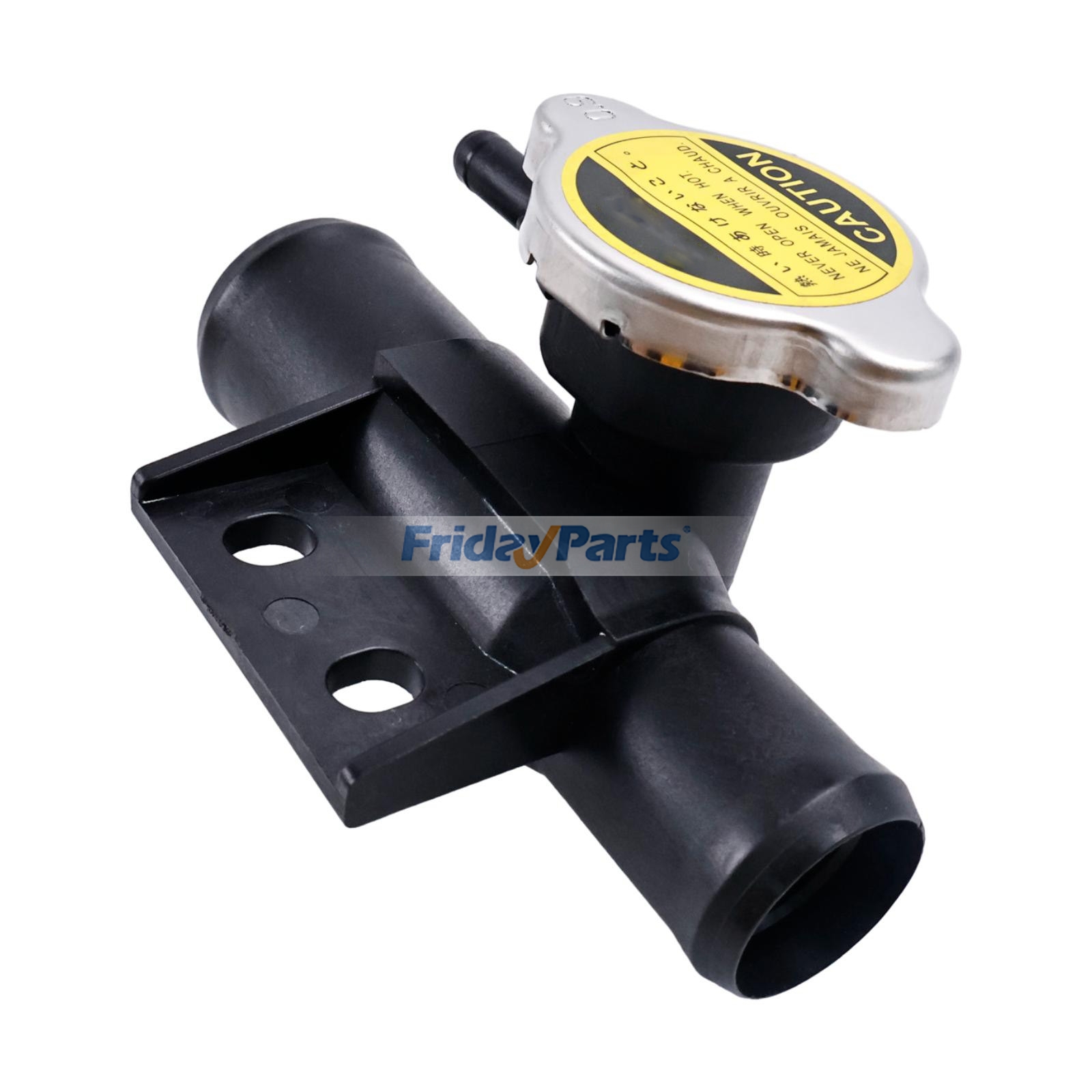 Radiator Coolant Filler Neck With Cap for Engine,Excavator,Heavy-Duty UTV