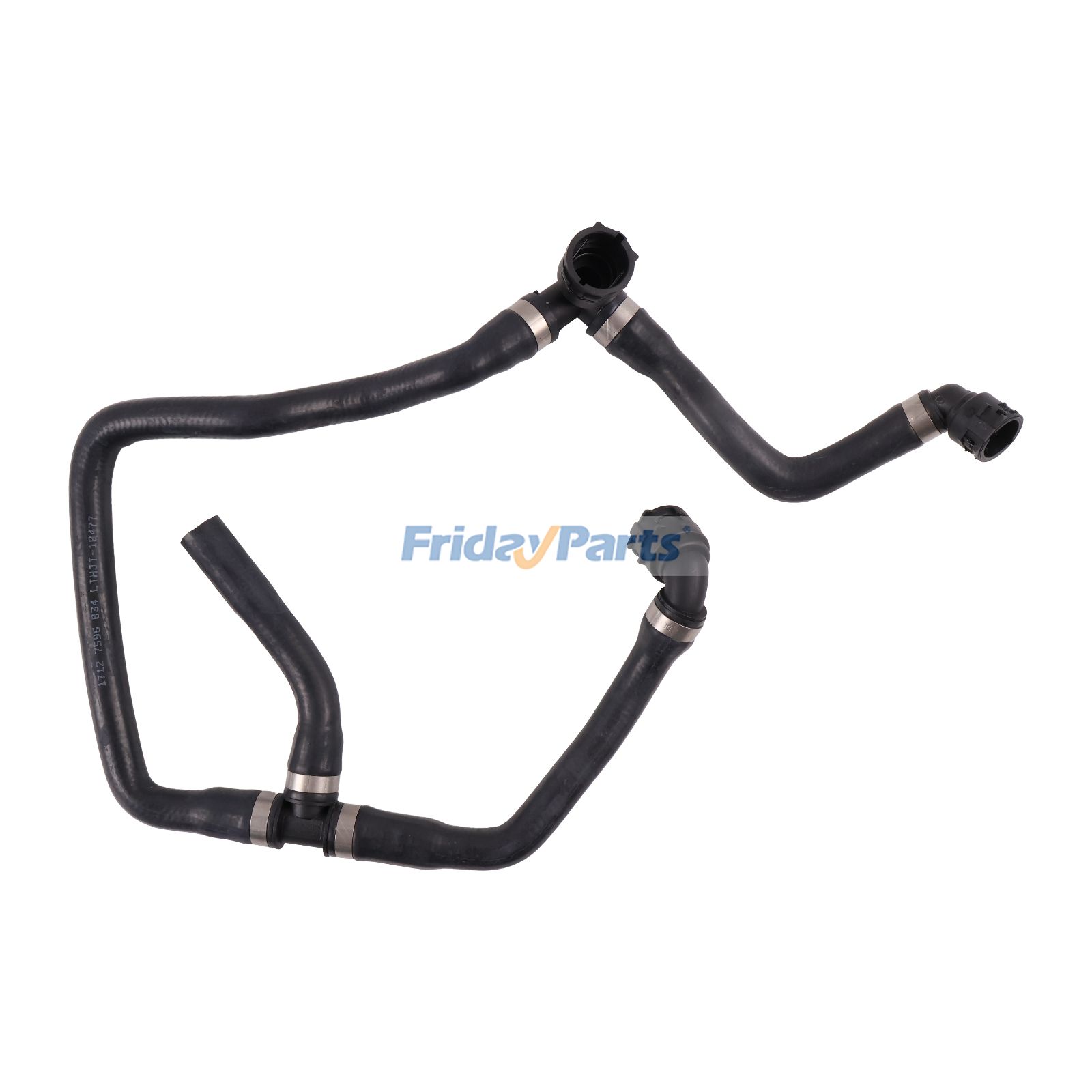 Radiator Coolant Hose 17127596834 for BMW F20 F30 F80 116i 118i 120i 316i 320i 2011-2019