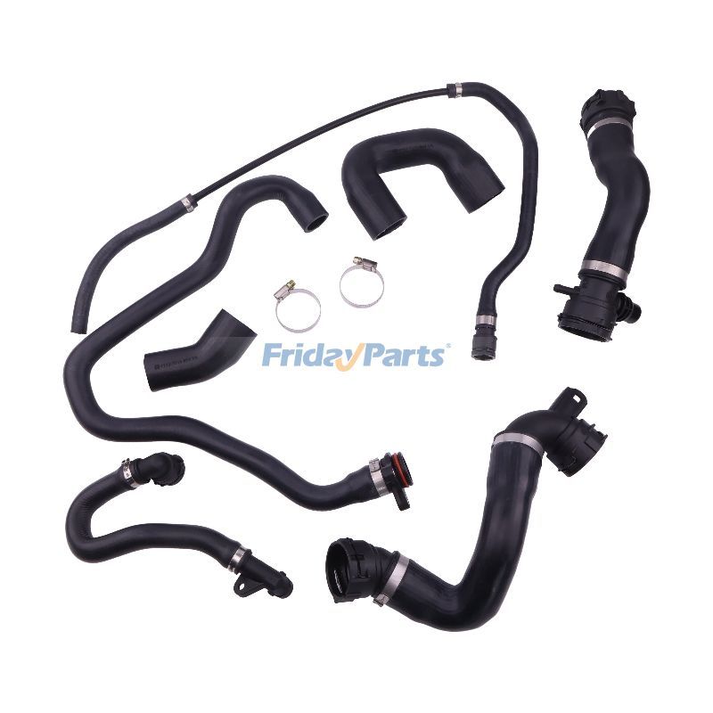Kit de manguera de agua refrigerante del radiador 17127564480 11537516414 11537521049 para BMW E90 128i 328i 07-11 N51 Para BMW