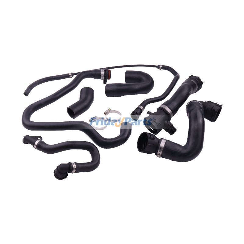 Kit de manguera de agua refrigerante del radiador 17127564480 11537516414 11537521049 para BMW E90 128i 328i 07-11 N51