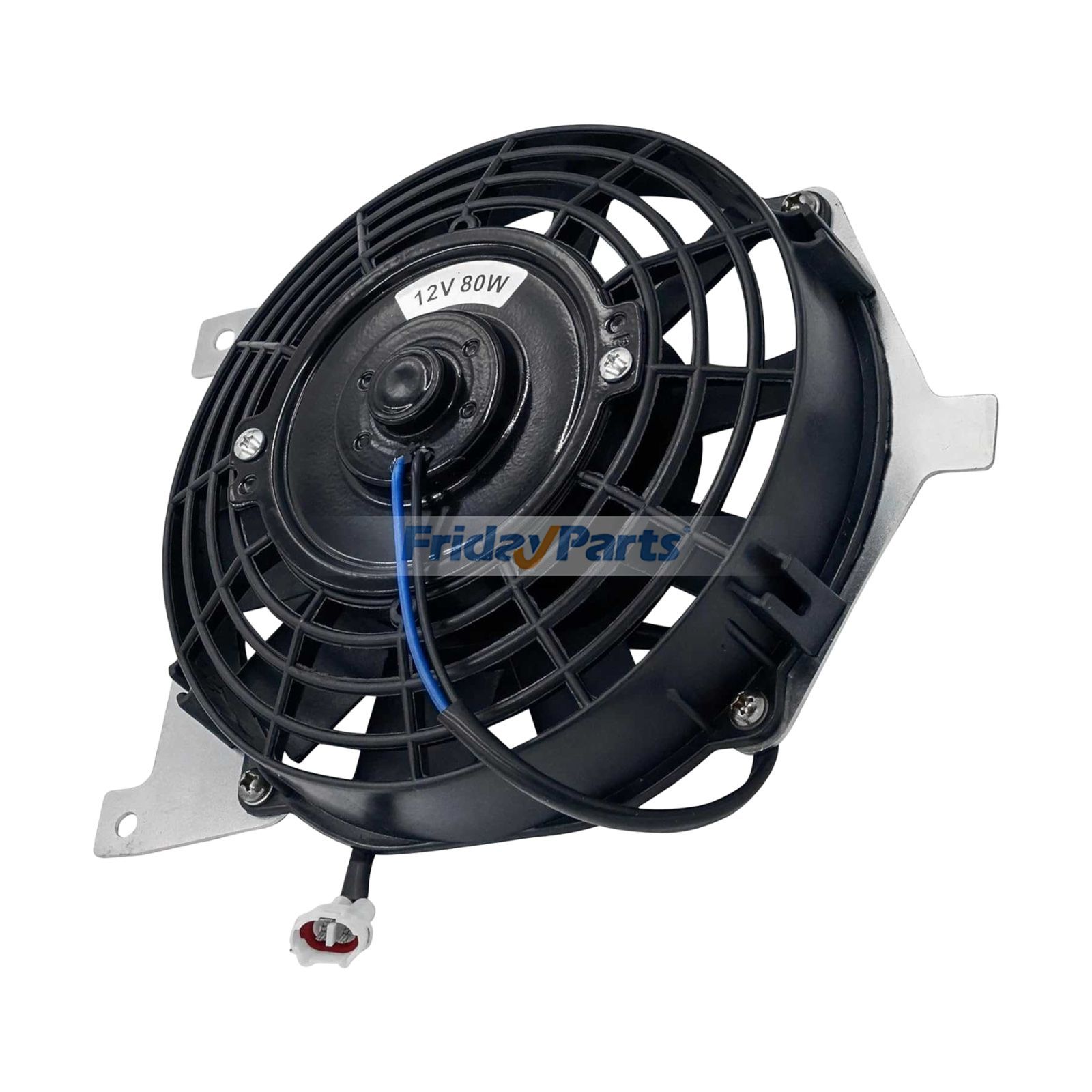 Radiator Cooling Fan 5KM-12405-00-00 for Yamaha ATV Grizzly 660 2002-2008
