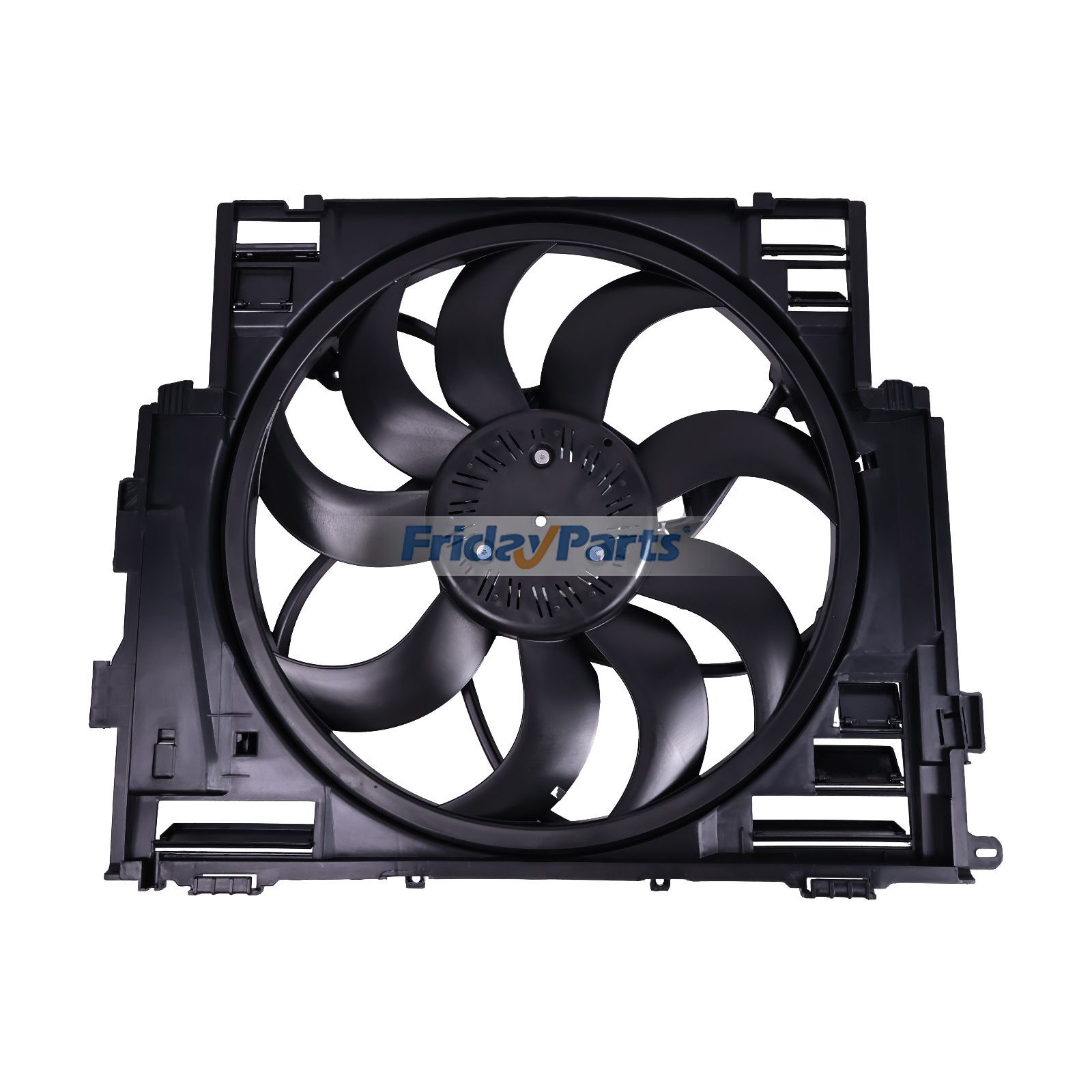 Ensemble de ventilateur de refroidissement de radiateur 17418642161 17417618787 pour BMW Série 5 528i xDrive 2012-2016