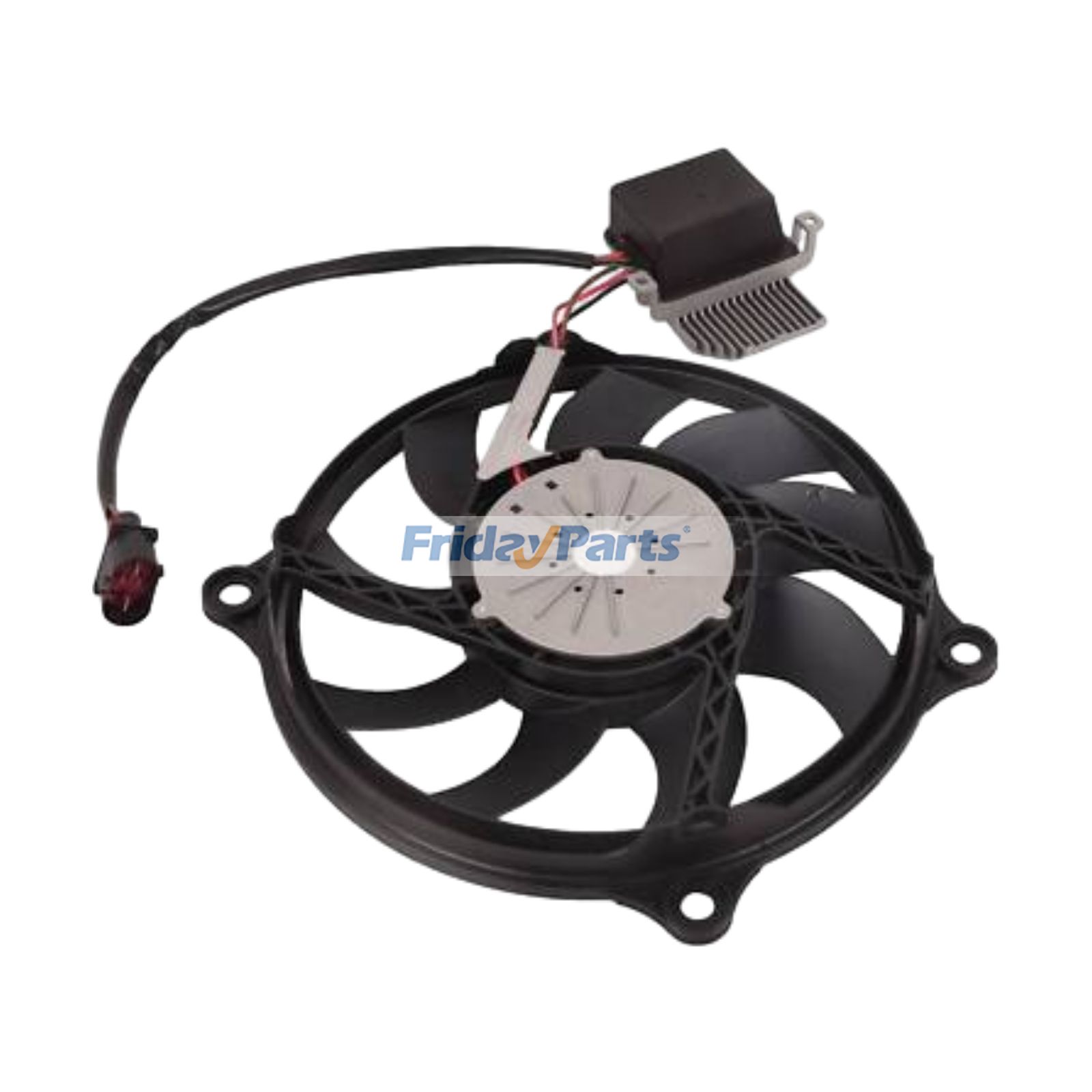 Radiator Cooling Fan Assembly 1C0959455F for Volkswagen Beetle 2.5L L5 2006-2010