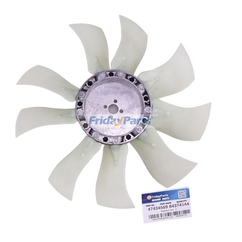 Radiator Fan 47434569 84374544 84388646 for CASE Loader SR130 SR130B SR150 SR150B SR160B SV185