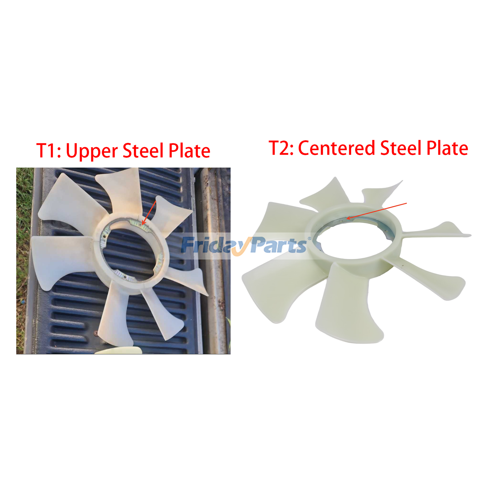 Radiator Fan Blade for Vehicle