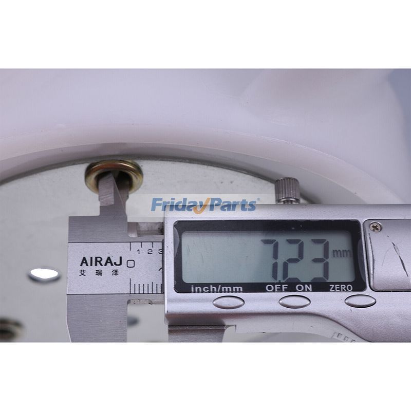 Pale de ventilateur de radiateur 4D98E-1C 4D98E-1A-TRZ-BBZ-AEZ-AD Pour KOMATSU