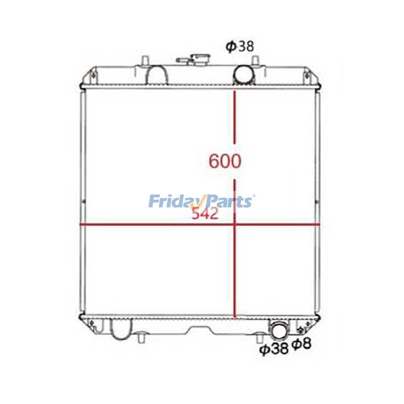 Radiator for Loader