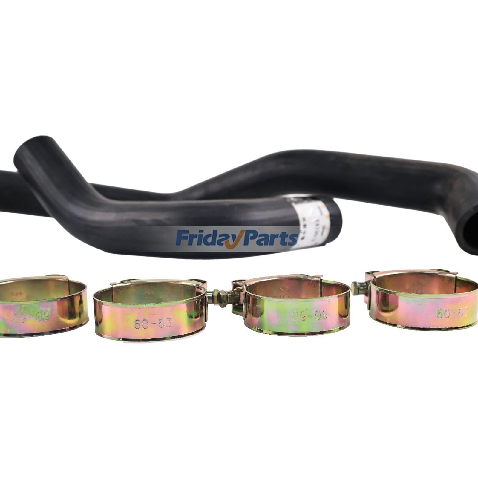 Mangueras y abrazaderas de radiador 3073141 3073159 para motor Hino H07C-TD Excavadora Hitachi EX220-5 EX230-5 EX270-5