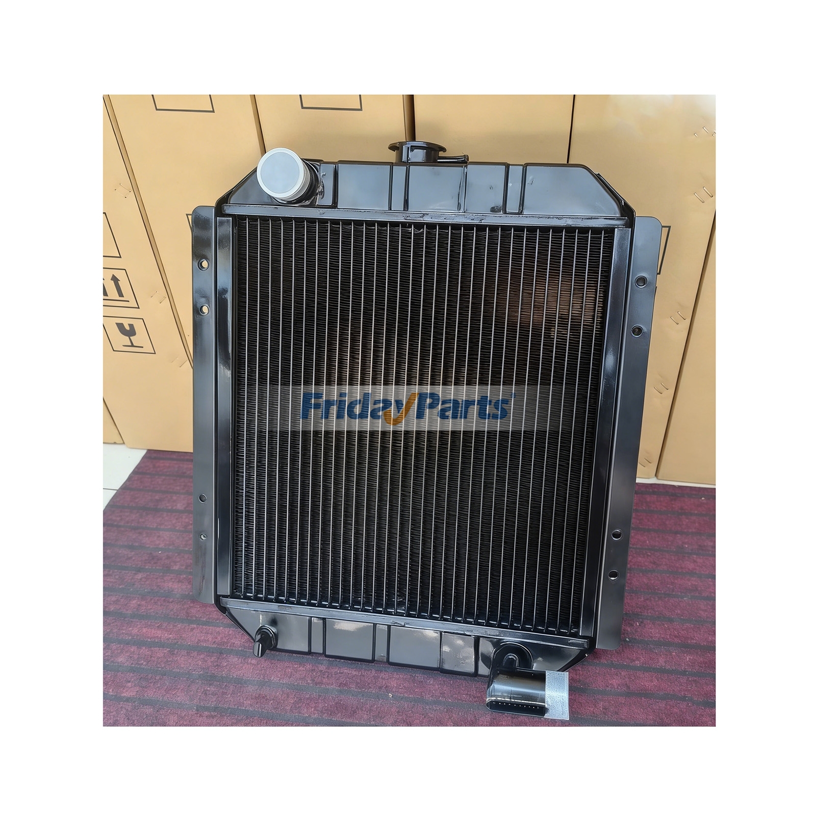 Radiator MM435181 31A47-04030 for Mitsubishi Engine S4L2 K4N Hyundai Crawler Excavator R25Z-9A R27Z-9