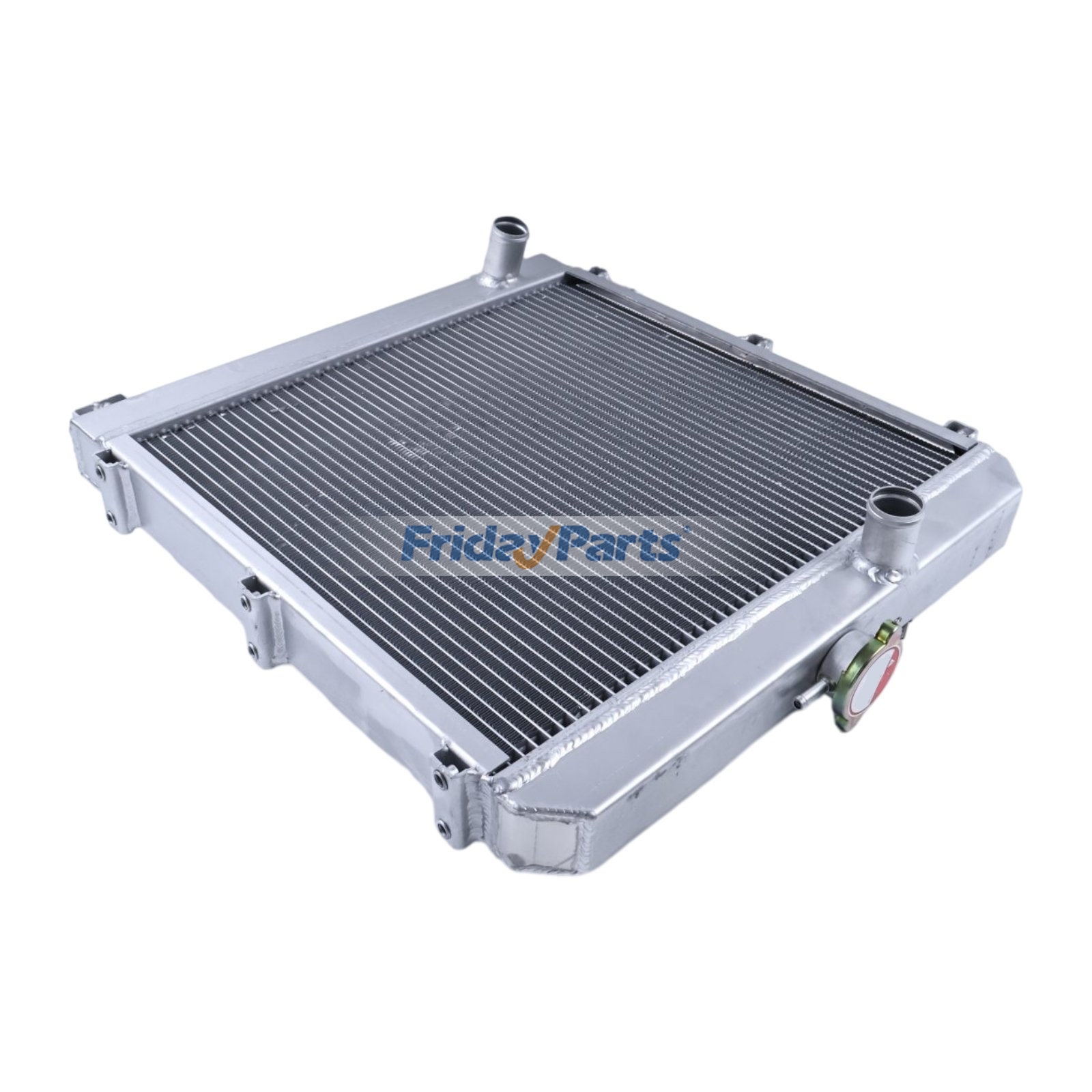 Radiador sin cubierta de ventilador 1G985-72062 para motor Kubota V2203-E2B 