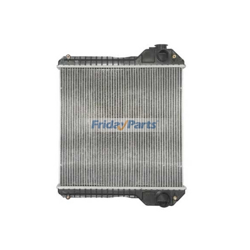 8940 Radiator Radiator Without Side Panel 131753A2 for CASE Backhoe Loader 580L FL055 ...