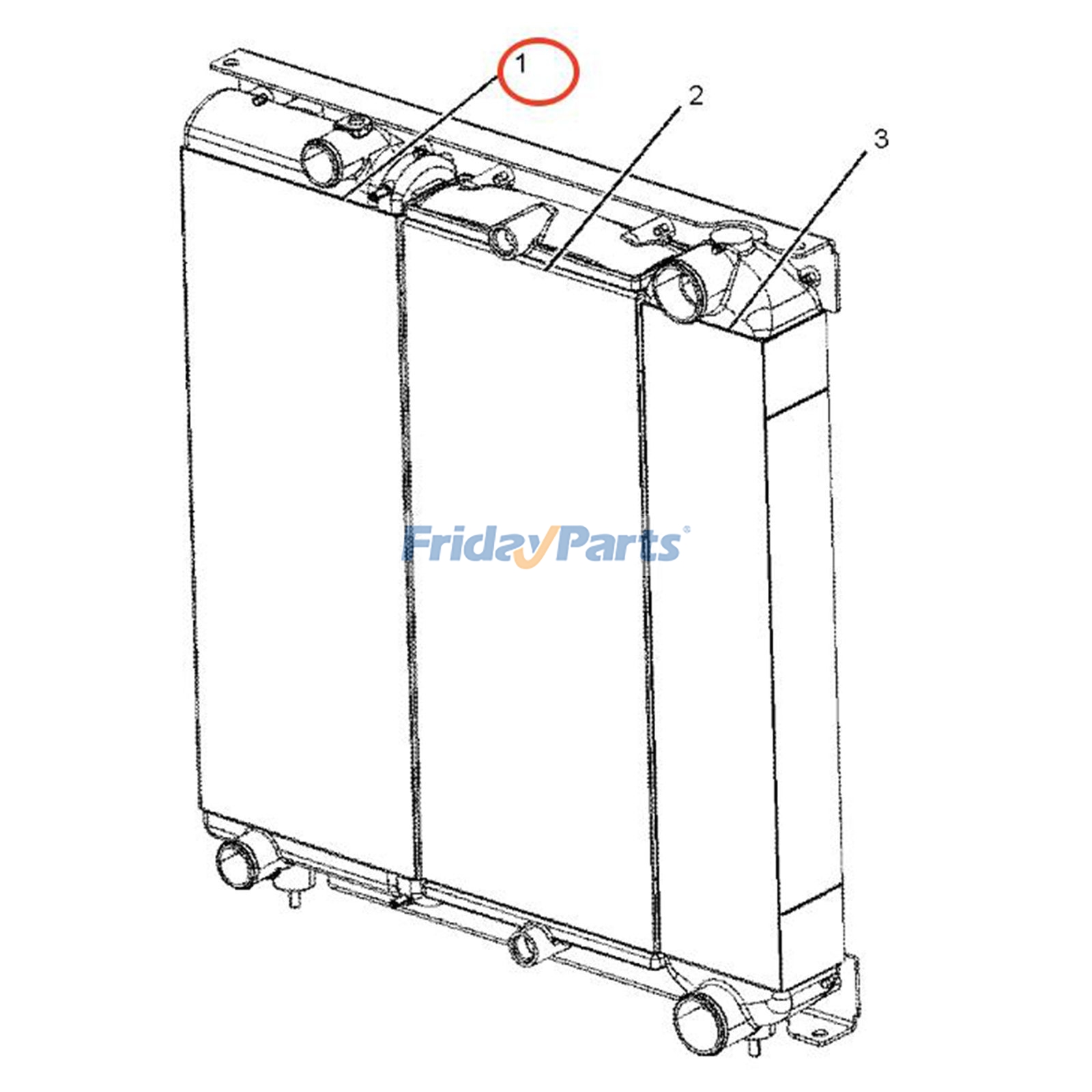 Radiator for Engine,Loader