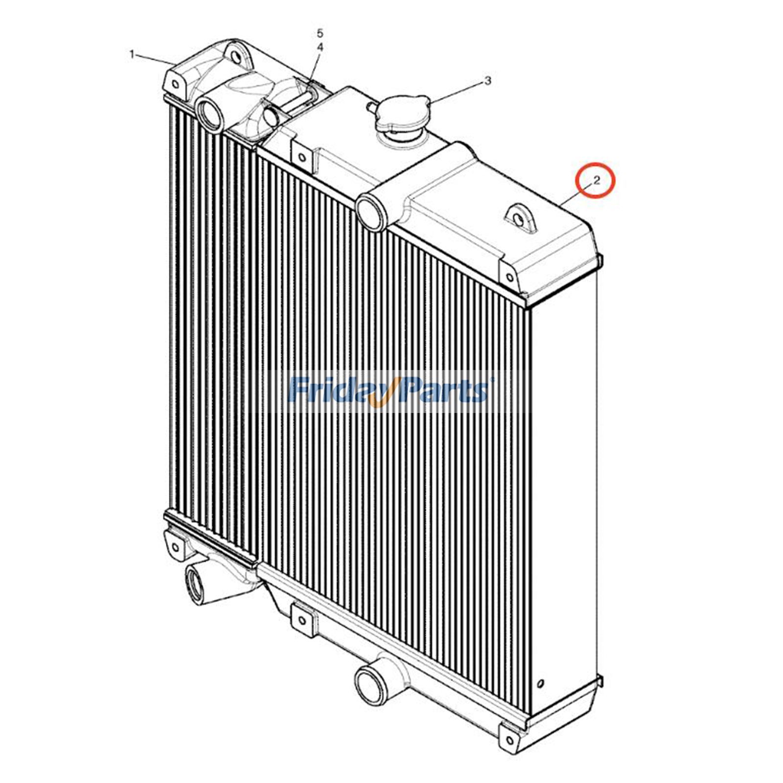 Radiator for Loader
