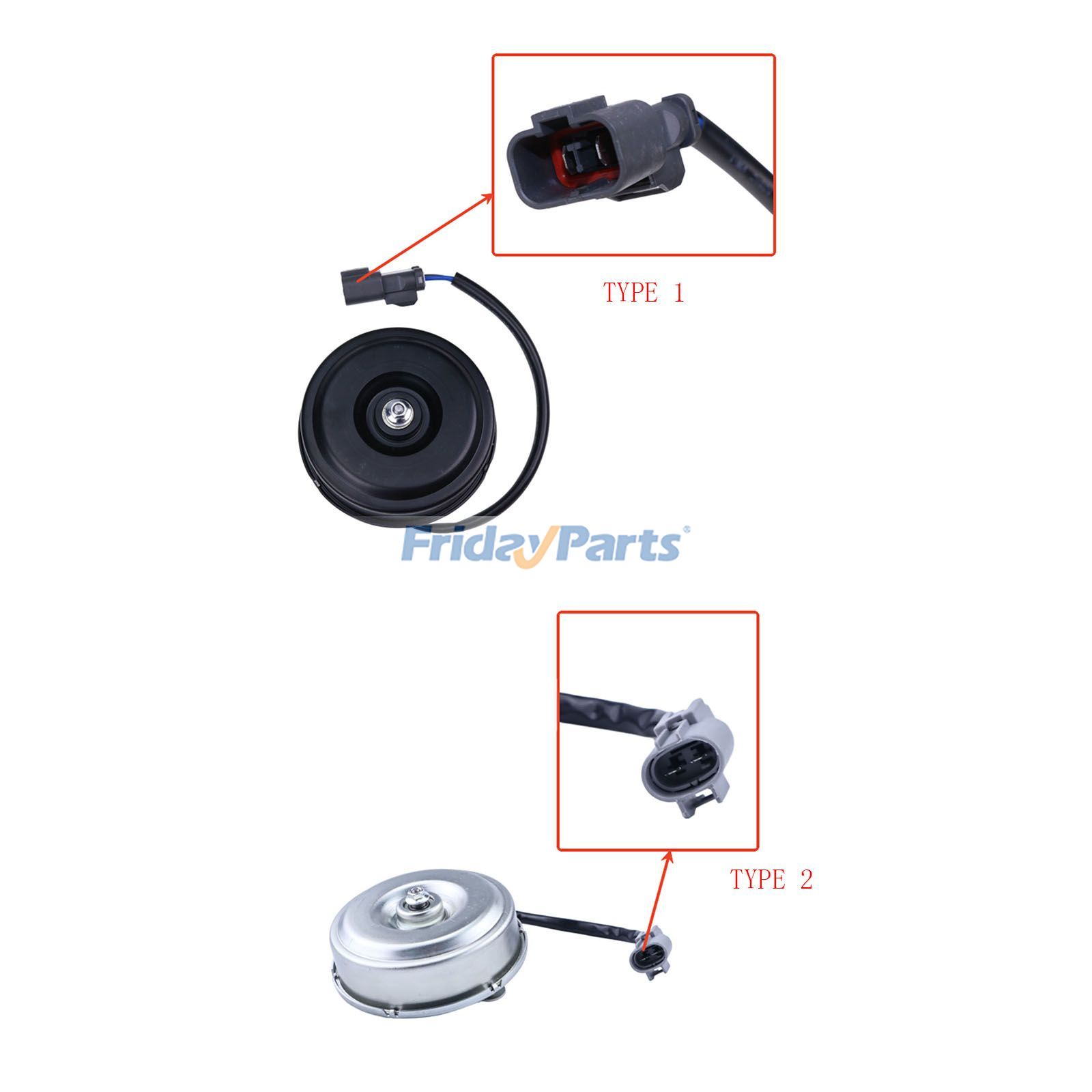 ユーティリティビークル ラジエーターファンモーター
