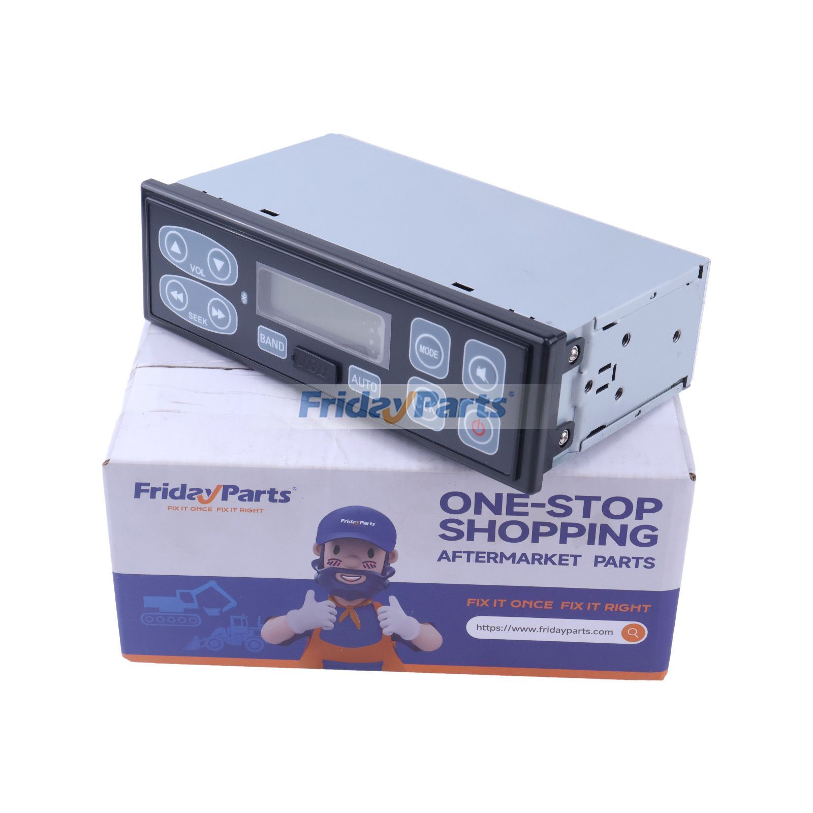 Radio 2A5-06-11922 para topadora Komatsu D155AX-8 D37EX-24 D61PX-24 Excavadora PC130F-7 PC240LC-10 PC360LC-10 PC490LC-10 PC78US-10