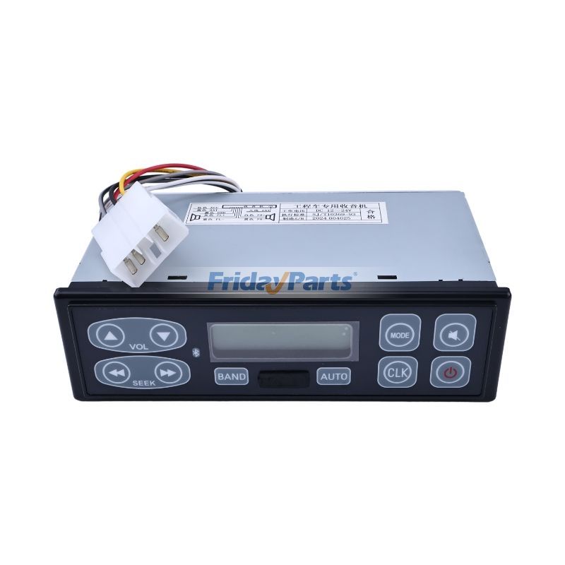 Radio 20Y-06-41242 20Y-06-41246 para excavadora Komatsu PC100-6 PC120-6 PC138US-2 PC158US-2 PC160LC-7 PC200-7 PC200-8 PC400-7 PC450-6 PC78US-6