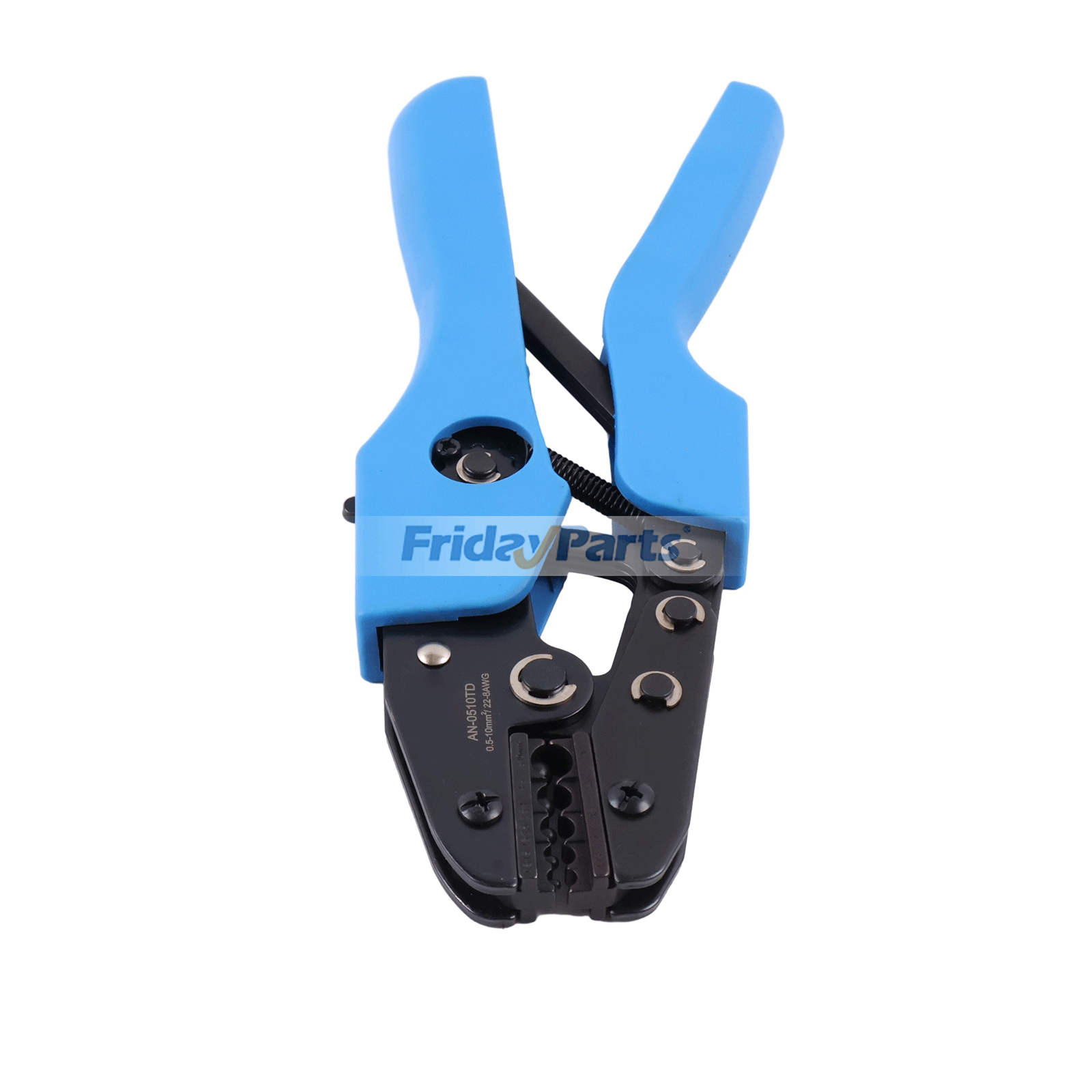 Pince à sertir à cliquet pour cosses de câbles non isolées de FridayParts