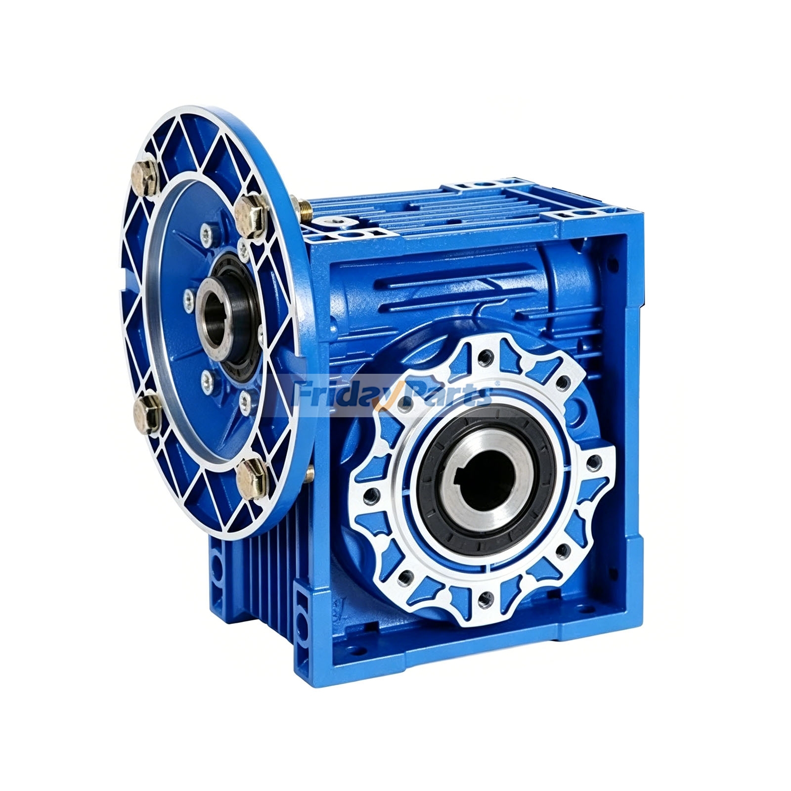 Ratio 30:1 Frame 100B14 Worm Gear Reducer NMRV90 for Mechanical Transmission Systems Industrial Machinery