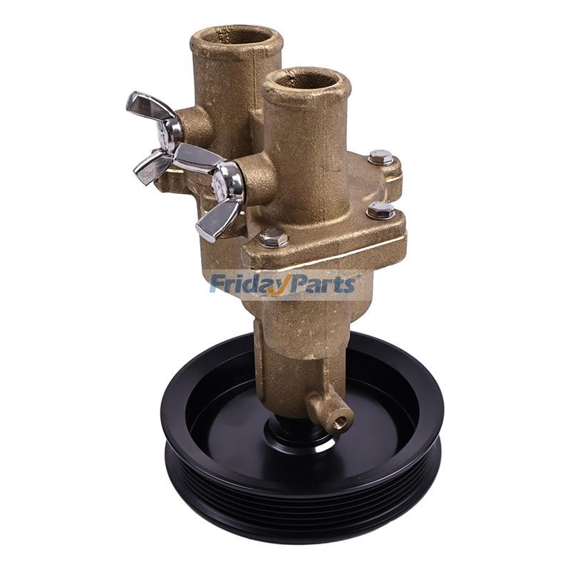 Pompe à eau de mer brute avec poulie 46-8M0118067 46-862914T10 468M0122655 pour moteur Mercury Mercruiser 4,3 L 5,0 L 5,7 L 6,2 L 350 357 383 MAG MPIpour