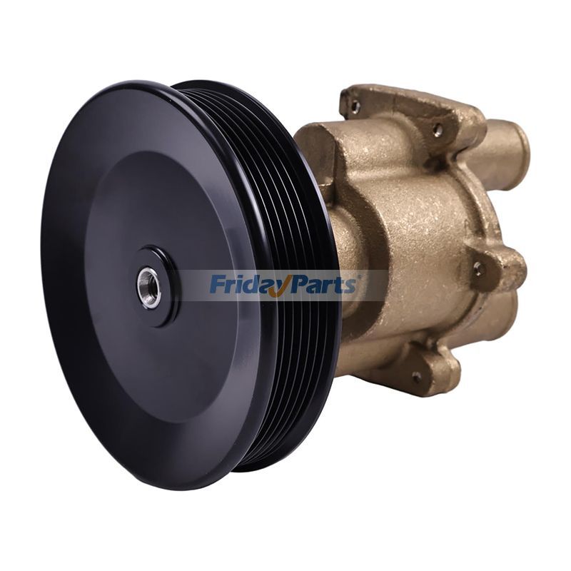 Rohseewasserpumpe mit Riemenscheibe 46-8M0118067 46-862914T10 468M0122655 für Mercury Mercruiser Motor 4.3L 5.0L 5.7L 6.2L 350 357 383 MAG MPI