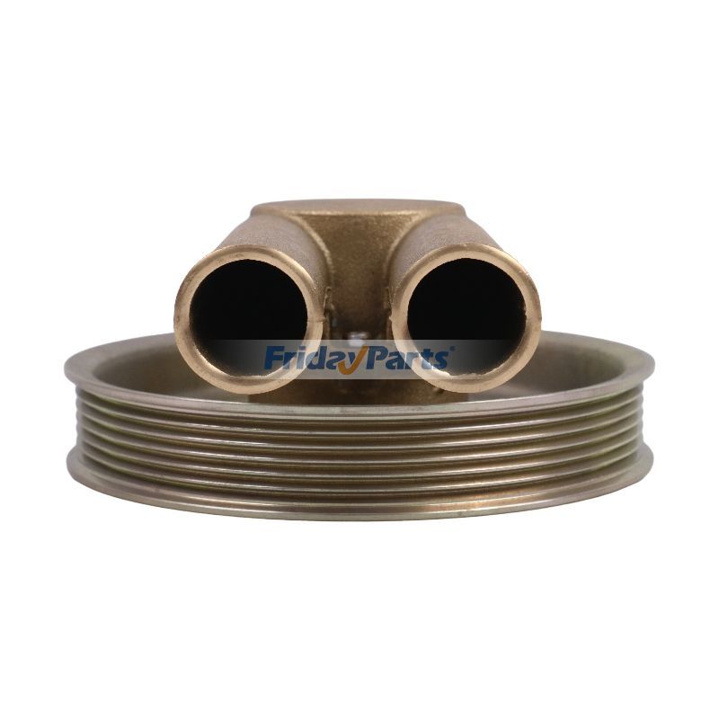 Repuesto Bomba impulsora de agua salada cruda 21214595 3862485 para motor marino Volvo Penta GM 3.0L compatible con Motor,Marino  FridayParts