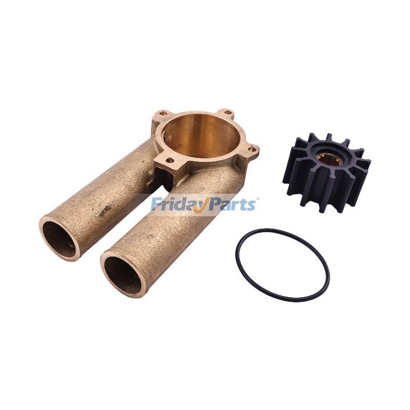 Raw Water Sea Pump Impeller Housing 3858115 for Volvo Penta Engine V6 V8 4.3L 5.0L 5.7L 7.4L 8.1L 8.2L