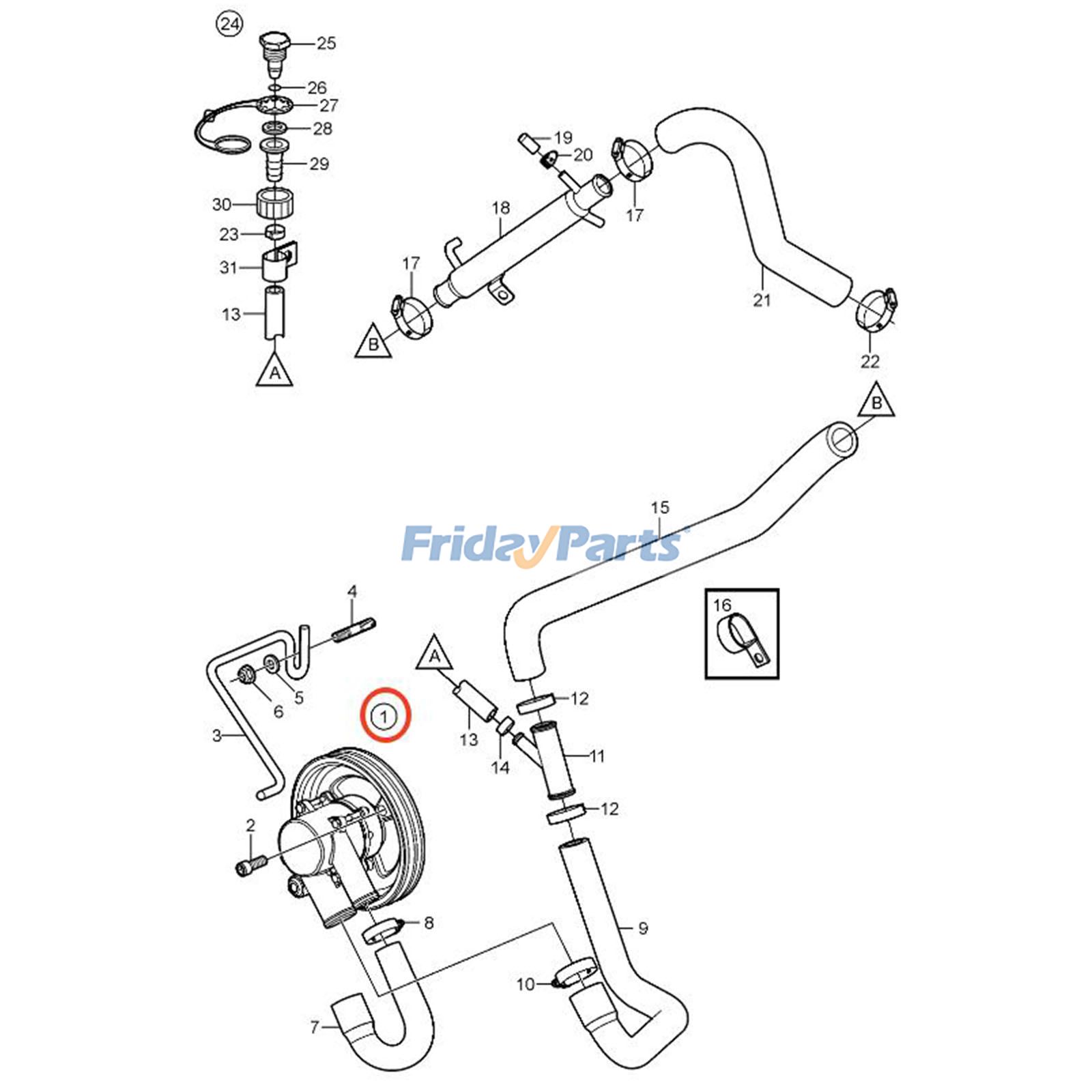 Wasser Meer Pumpebei FridayParts kaufen