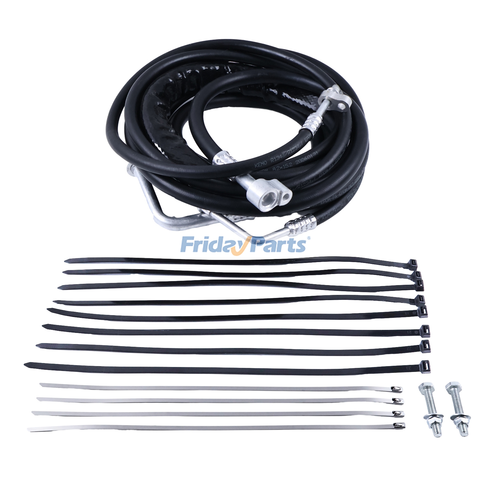 Rear A/C Line Hose Kit YSH34913 for Cadillac Escalade Chevrolet Tahoe GMC Yukon 2015-2020