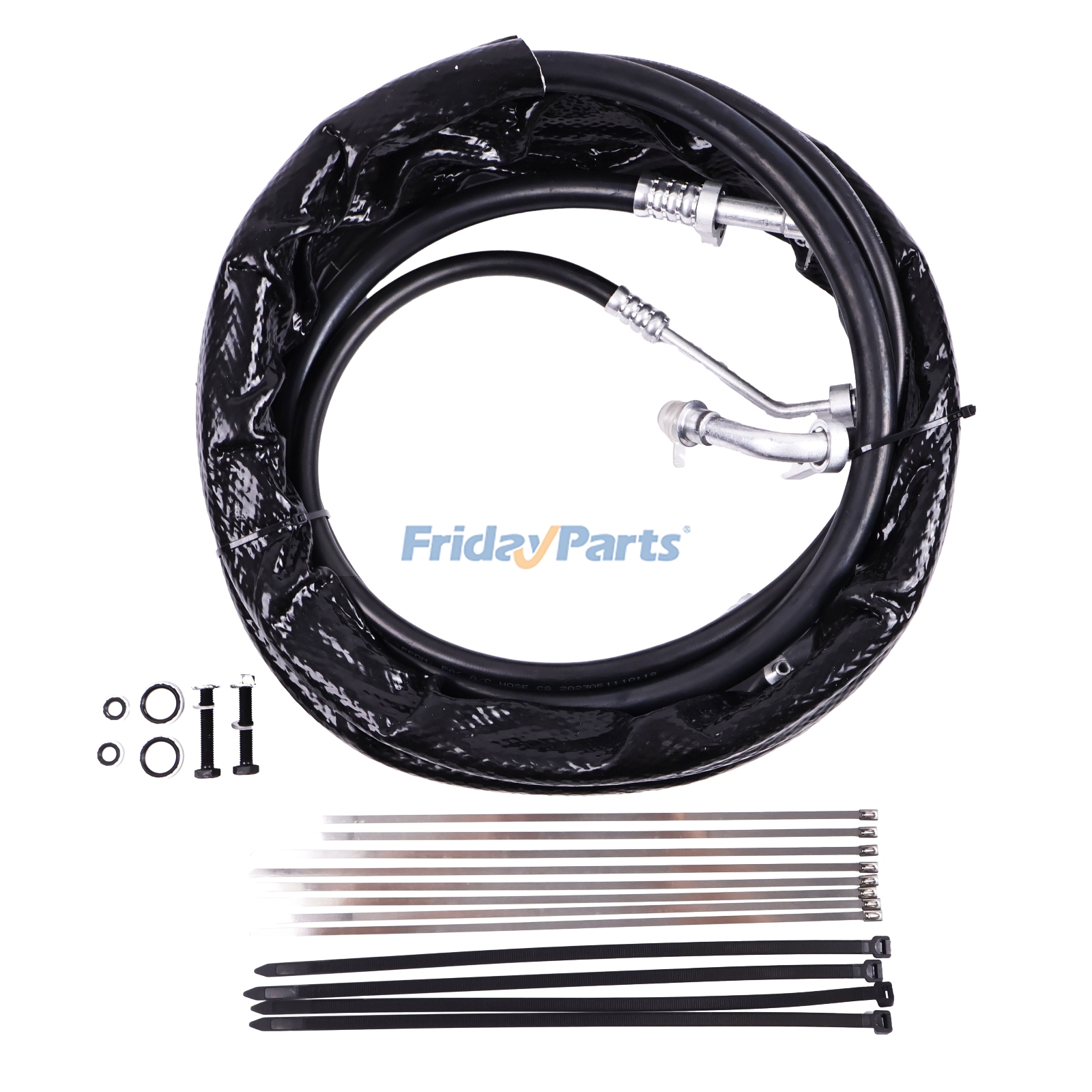 Conjunto de línea de aire acondicionado trasero AT34653 para Chevrolet Traverse Suburban 1500 2500 GMC Acadia Buick Enclave Saturn Outlook 2007-2017 de FridayParts