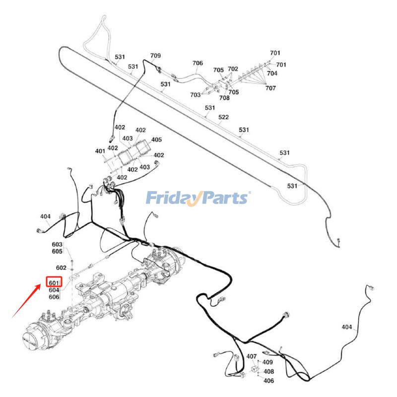 FridayParts Hinterachssensor