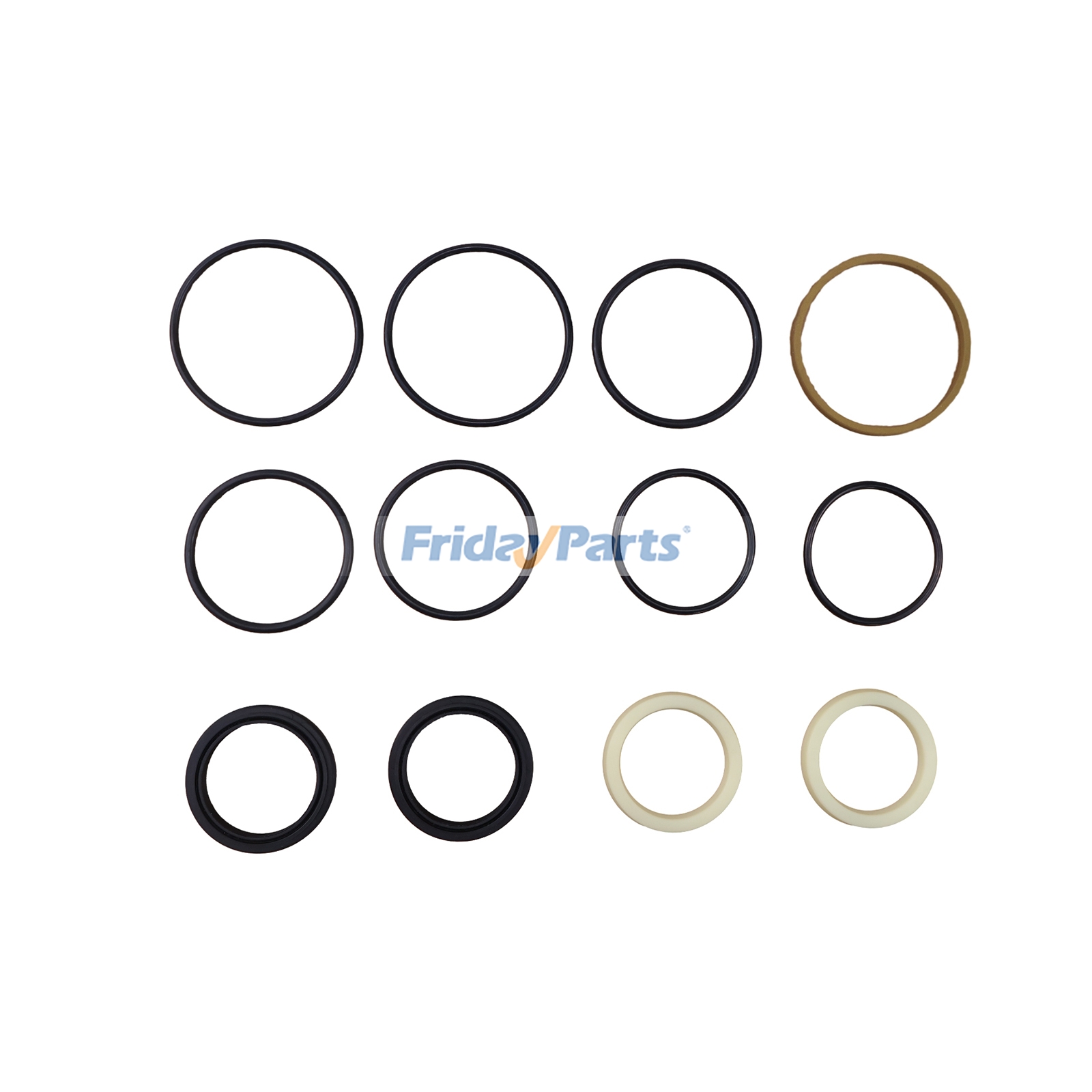 Rear Axle Cylinder Overhaul Kit 04433-10090-71 for Toyota Engine 1DZ 1ZS 4Y 5K Forklift 02-7FD10 02-7FD15 02-7FD18 02-7FG10 02-7FG15