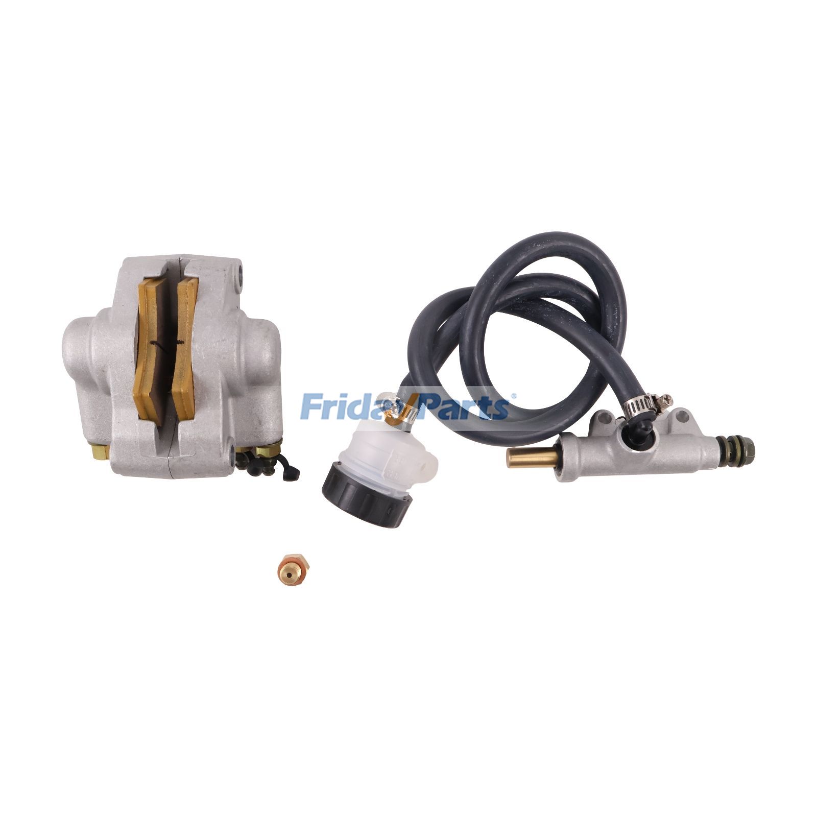 FridayParts Bremssattel und Hauptbremszylinder hinten