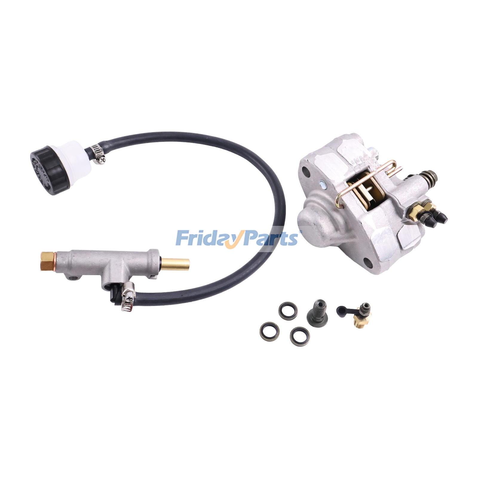 Sport UTV/ATV Rear Brake Caliper & Master Cylinder