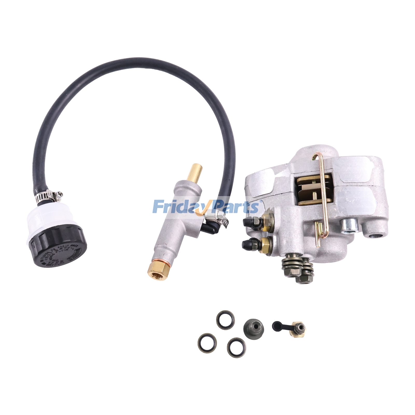 Rear Brake Caliper & Master Cylinder Set 1910270 for  Polaris ATV Magnum Scrambler Trail Blazer Xplorer Trail Boss 250 325 400 500 1998-2004