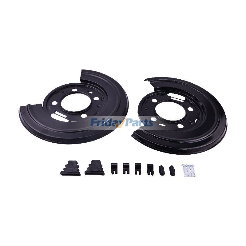 2 Pieces Rear Brake Dust Shield Plate 5C3Z-2B636-BA for Ford F-250 F-350 F-450 F-550 Super Duty 2005-2012