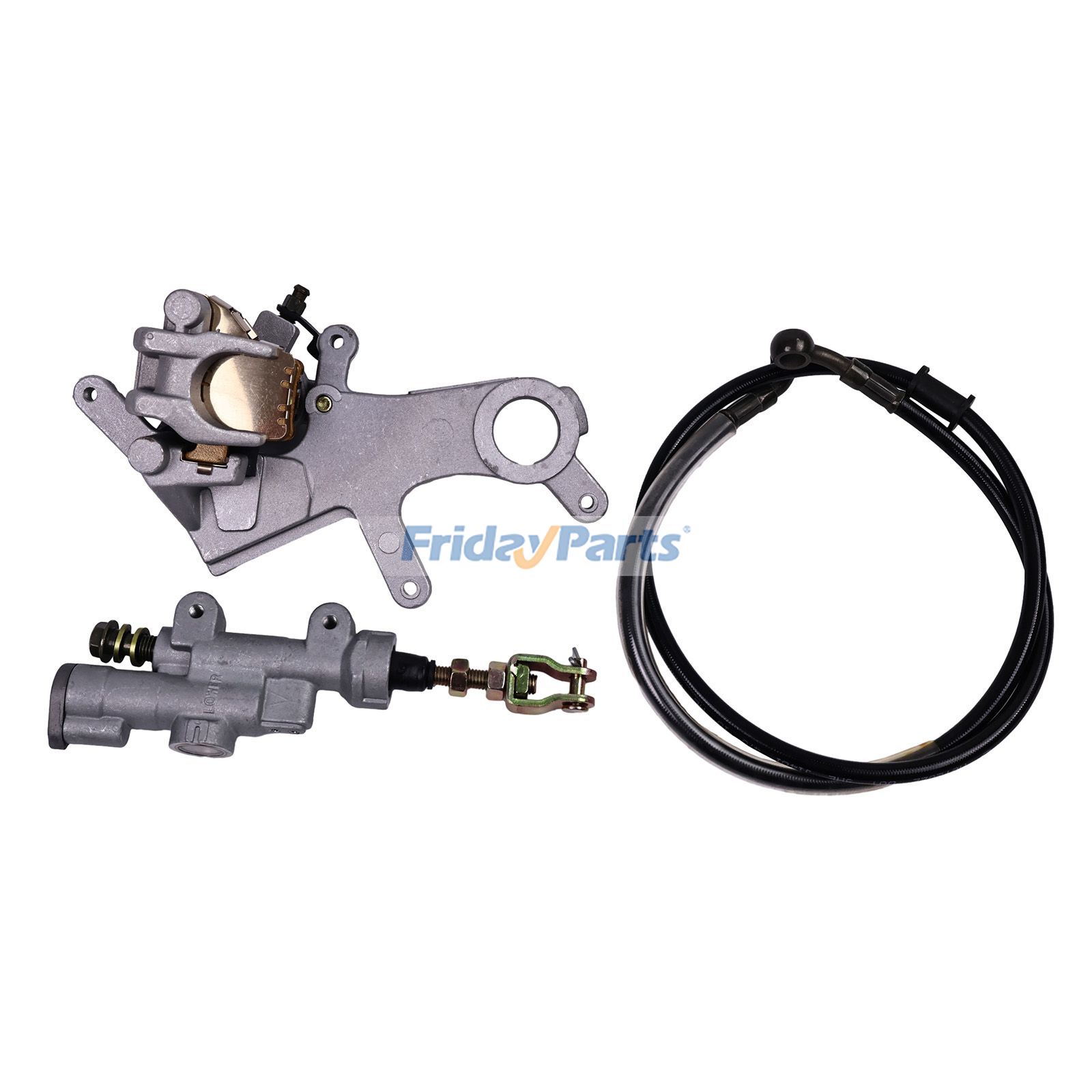 Rear Brake Master Cylinder Caliper Hose Assembly for Motorcycle