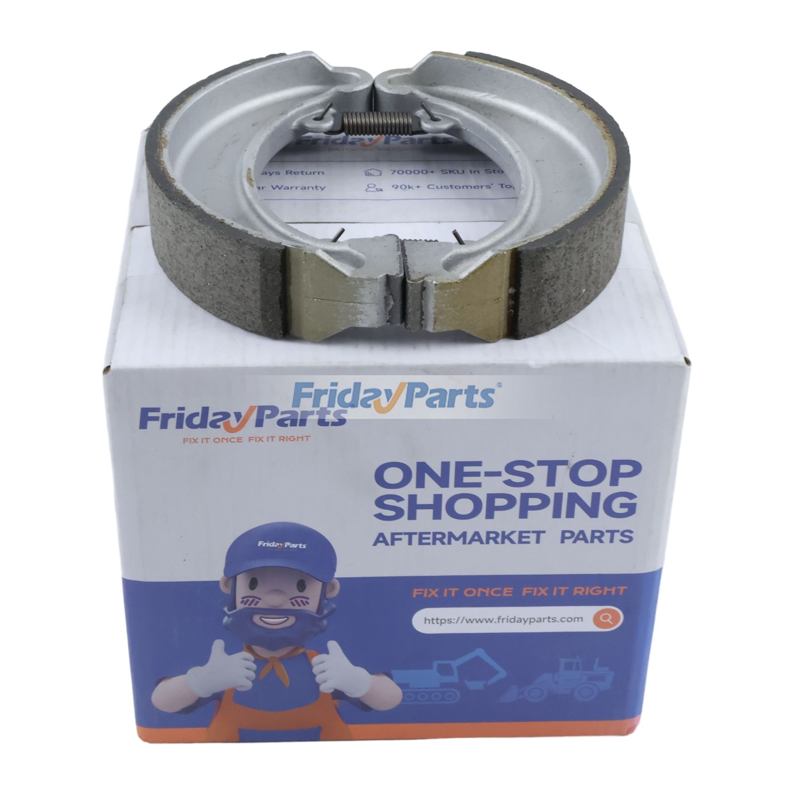 Rear Brake Shoes 06430-HC4-671 for Honda TRX250 1985-1987 TRX300 1988-2000