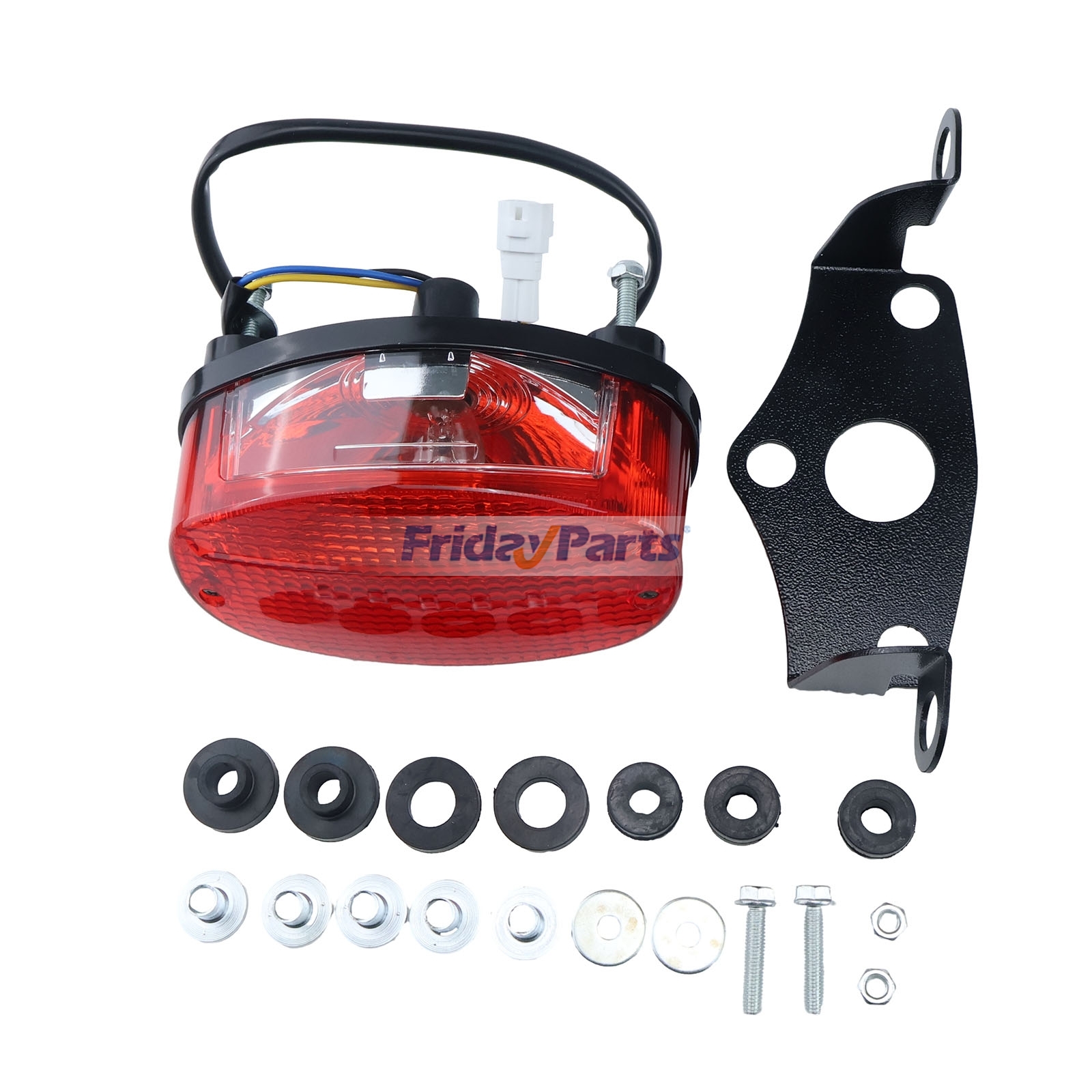 Rear Brake Taillight With Bracket Assembly for Sport UTV/ATV