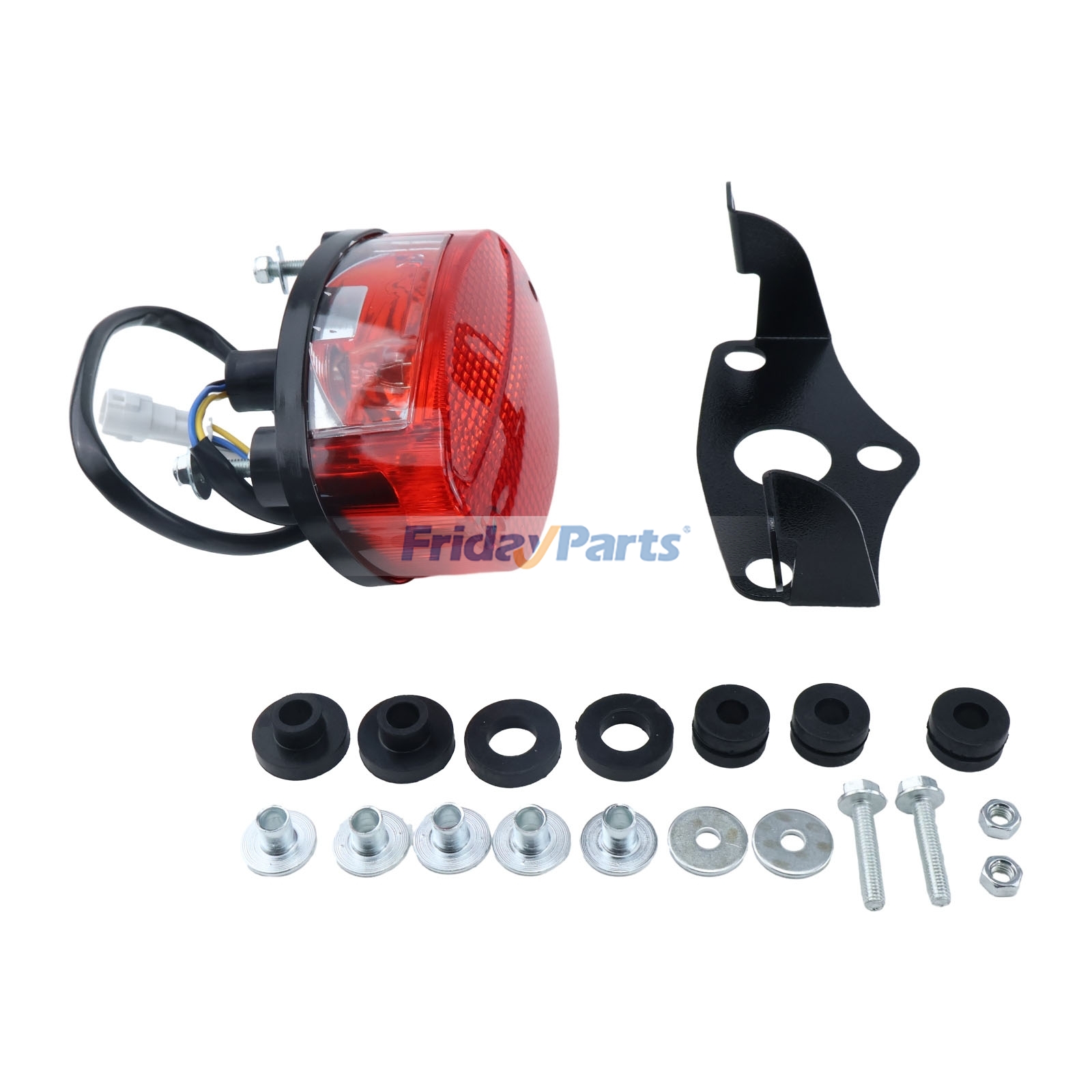 Sport UTV/ATV Rear Brake Taillight With Bracket Assembly