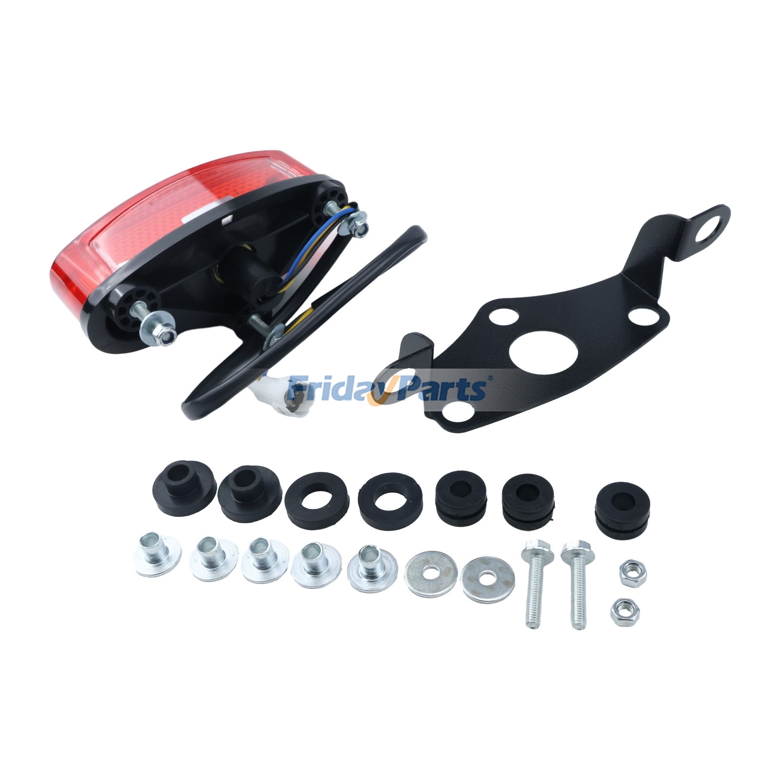  Rear Brake Taillight With Bracket Assembly For Yamaha