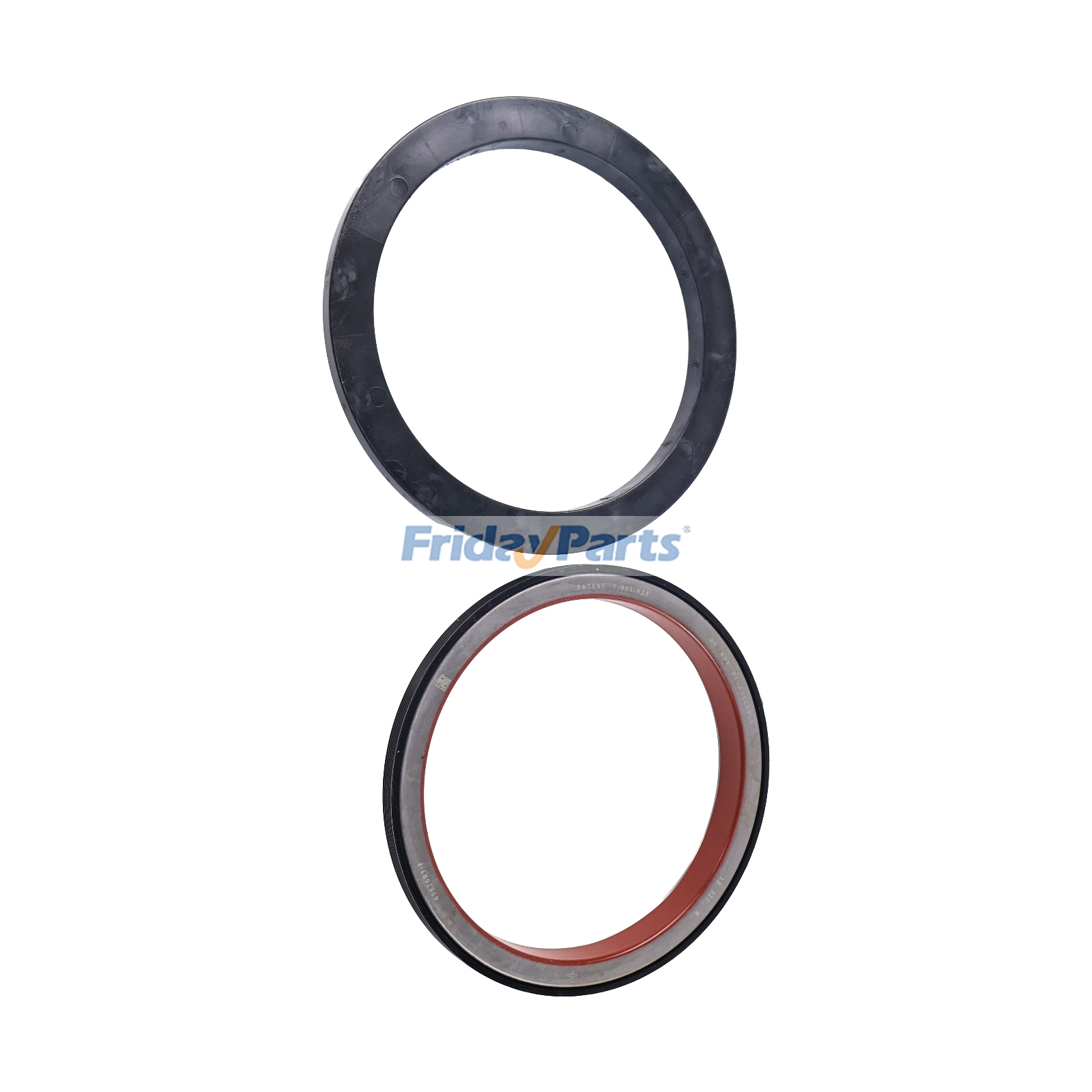 Retentor de óleo do virabrequim traseiro 6609787 para motor Cummins ISX QSX QSX15 ISX15 ISX12 X15 FridayParts