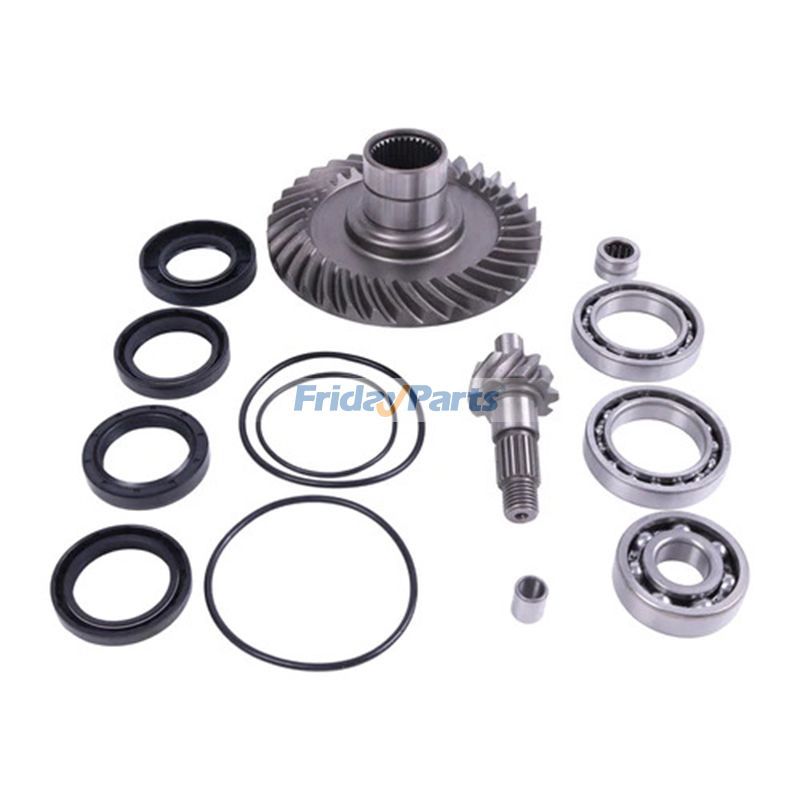 ATV/UTV リアディファレンシャル 完全修理キット Fourtrax 300 TRX300 TRX300FW 4X4 1988-2000
